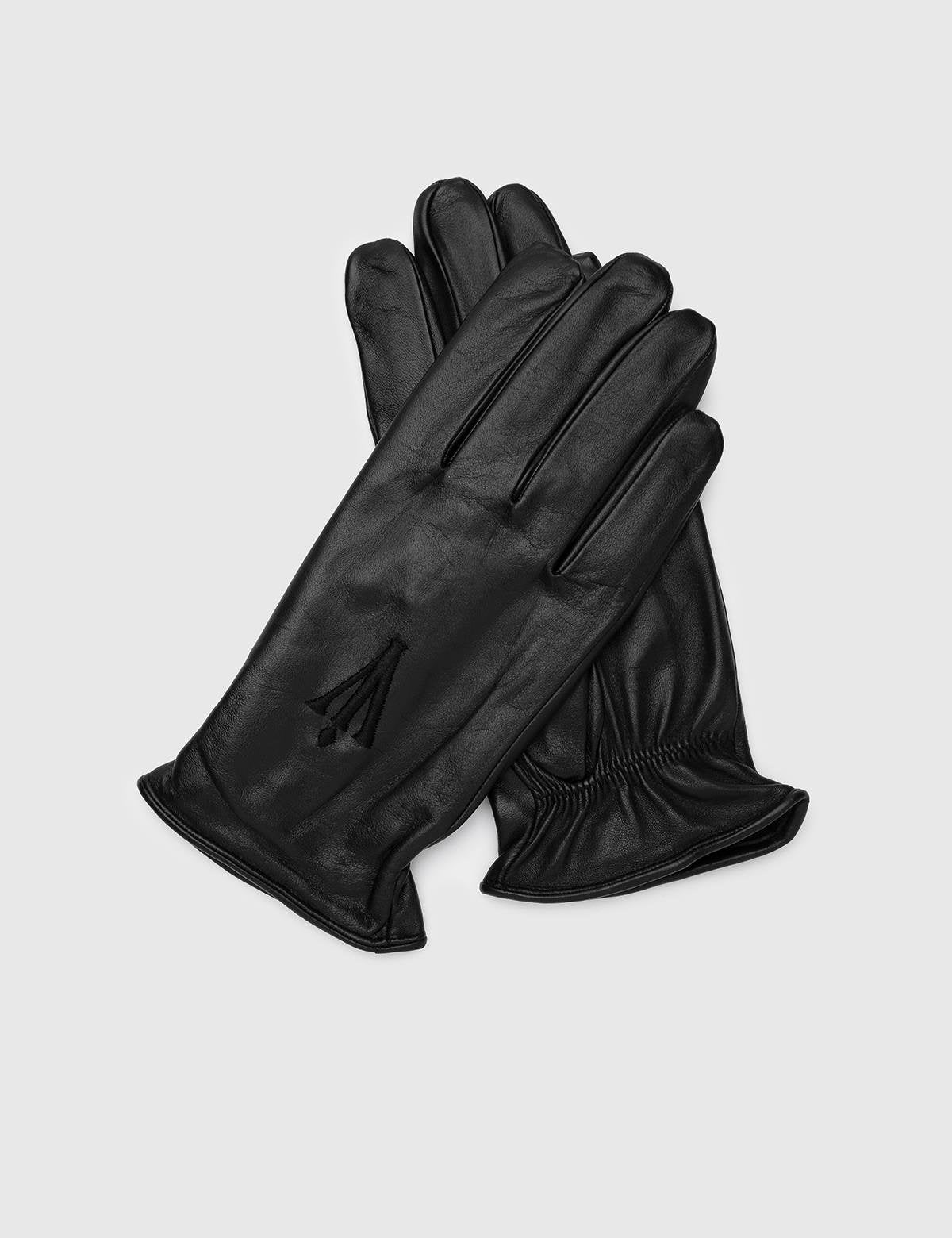 Hays Black Men's Leather Gloves