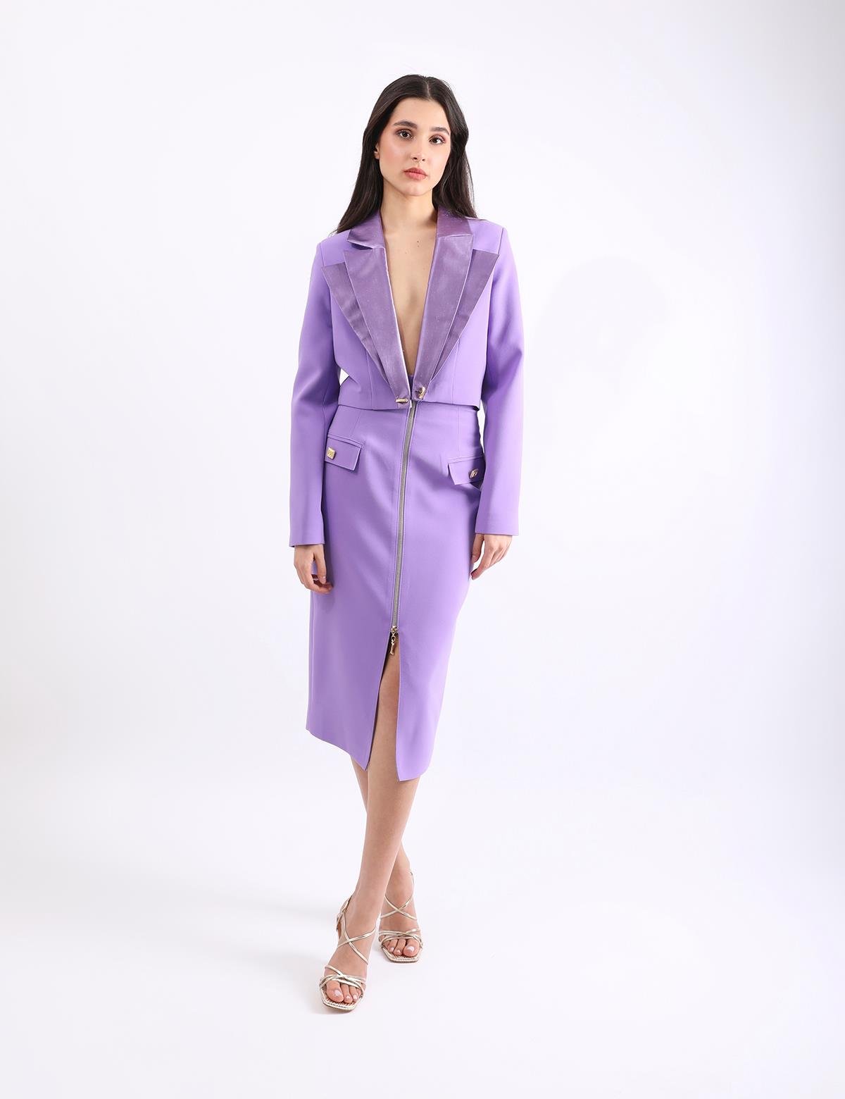 Hilary Purple Women's Skirt