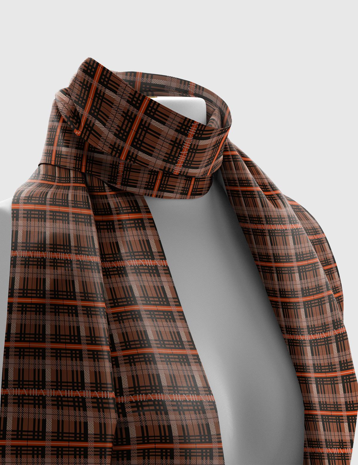 İnez Brown Unisex Shawl