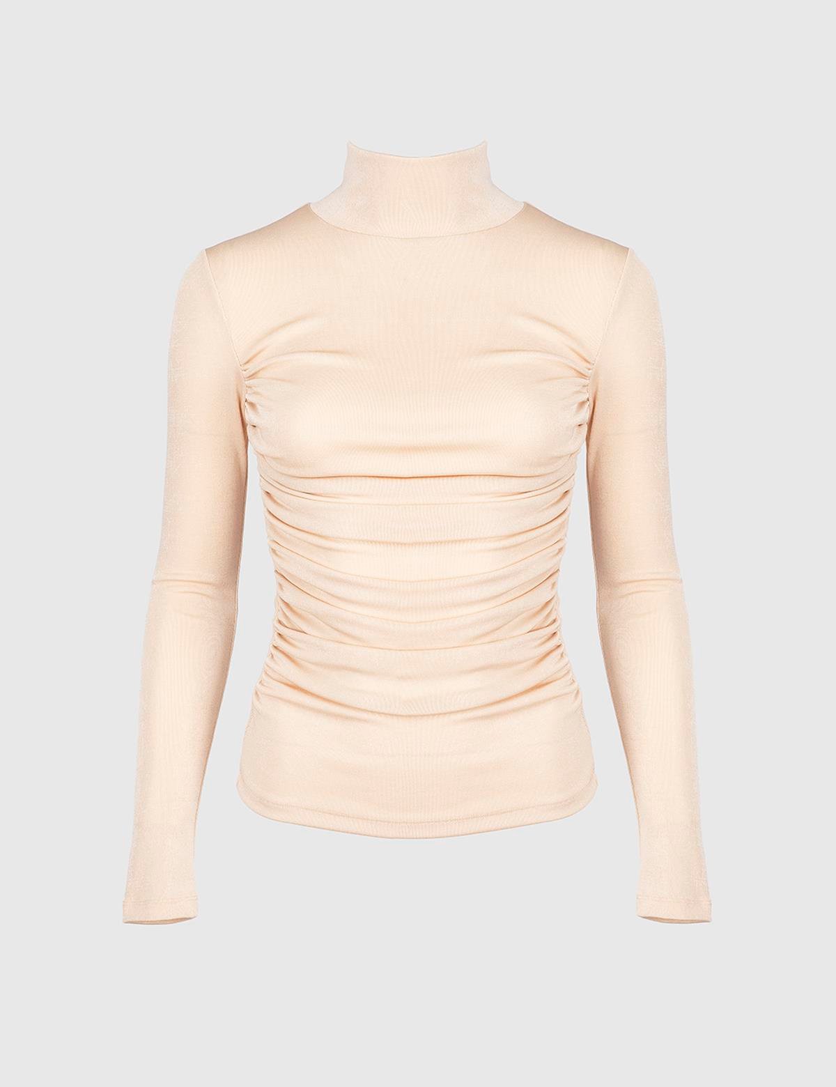Ivy Beige Women's Blouse