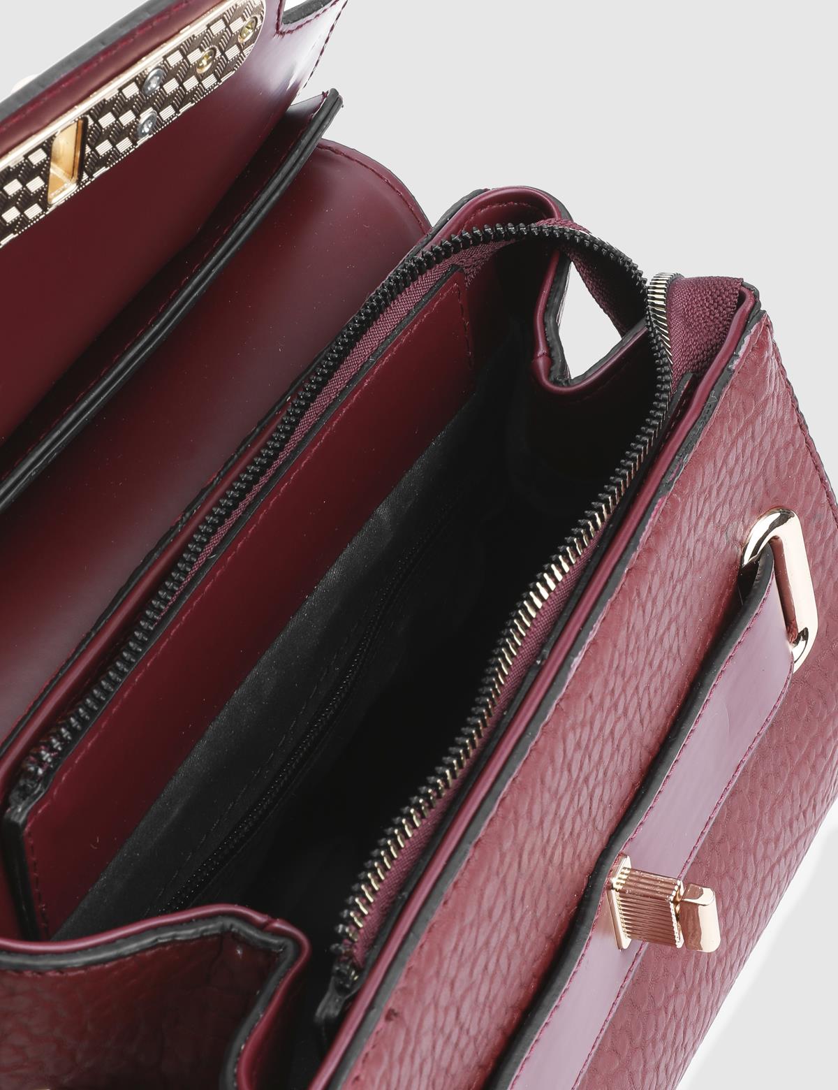 Janie Burgundy Women's Handbag