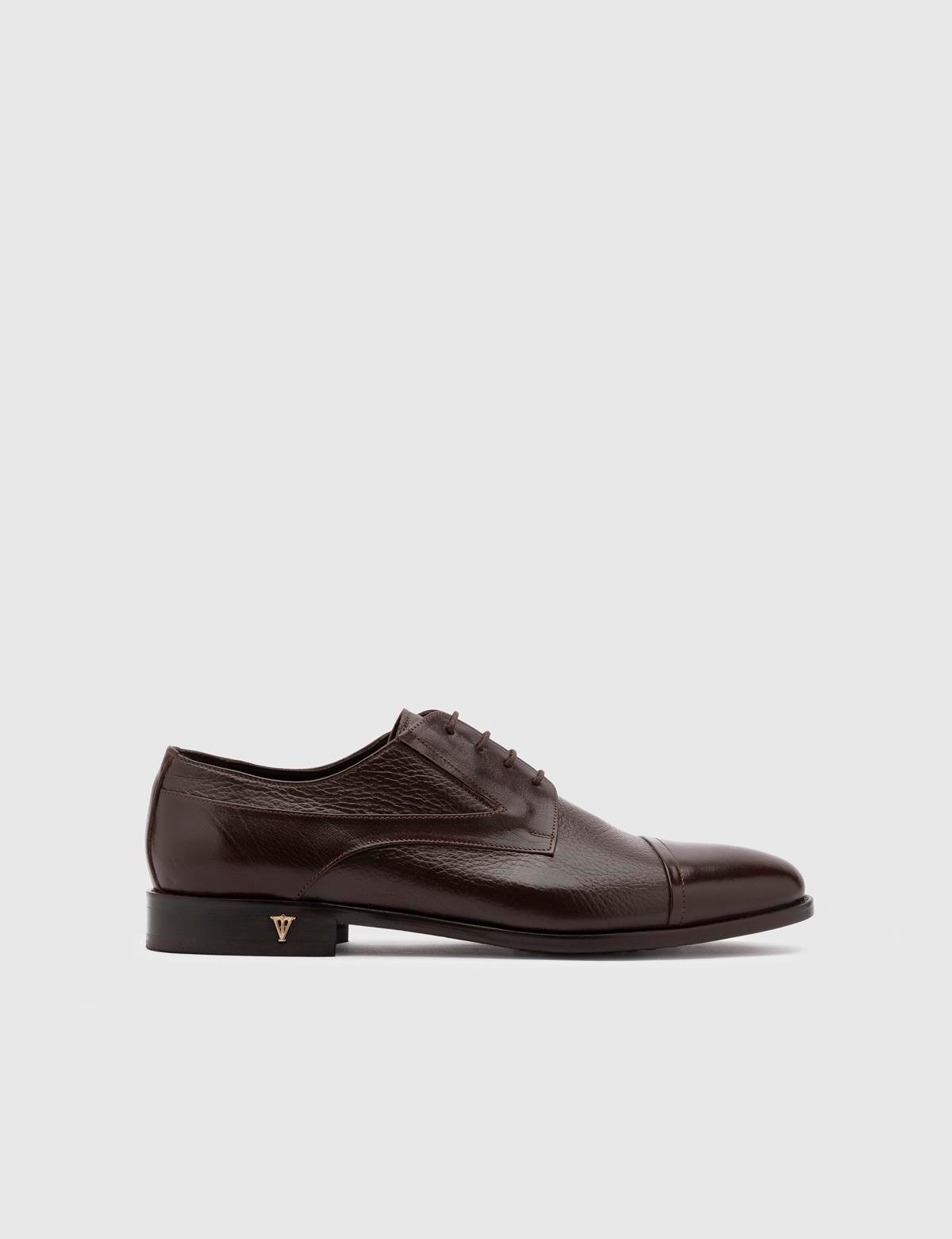 Jelani Brown Buffalo-Deer Leather Men's Derby Shoe