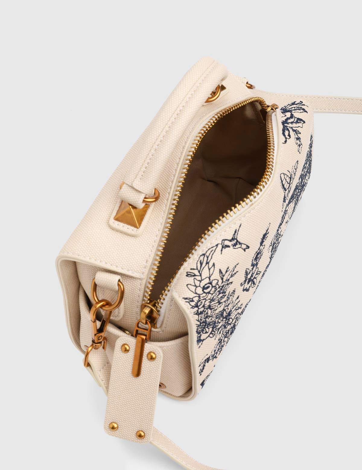 Jessika Beige Women's Shoulder Bag
