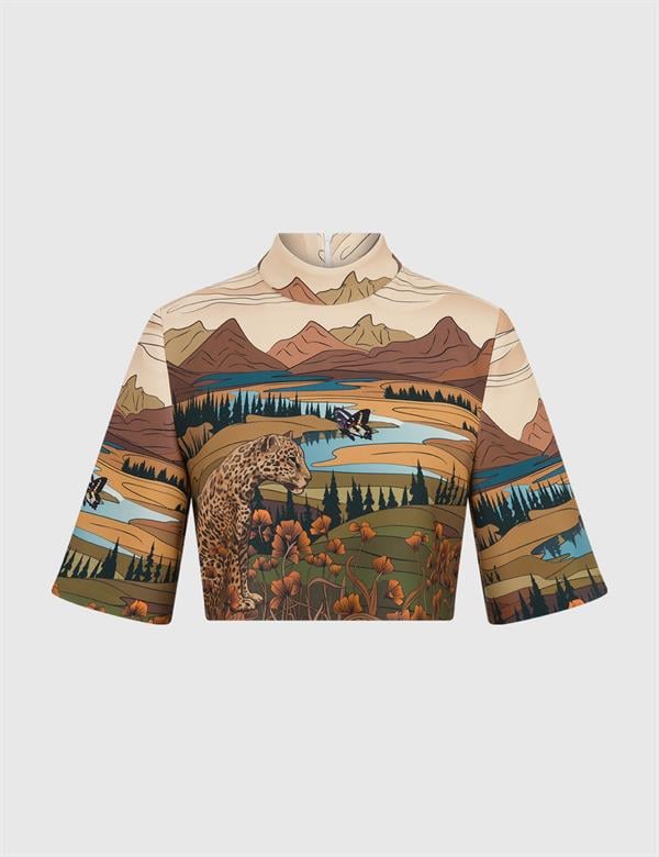 Jodi Khaki Women's Blouse