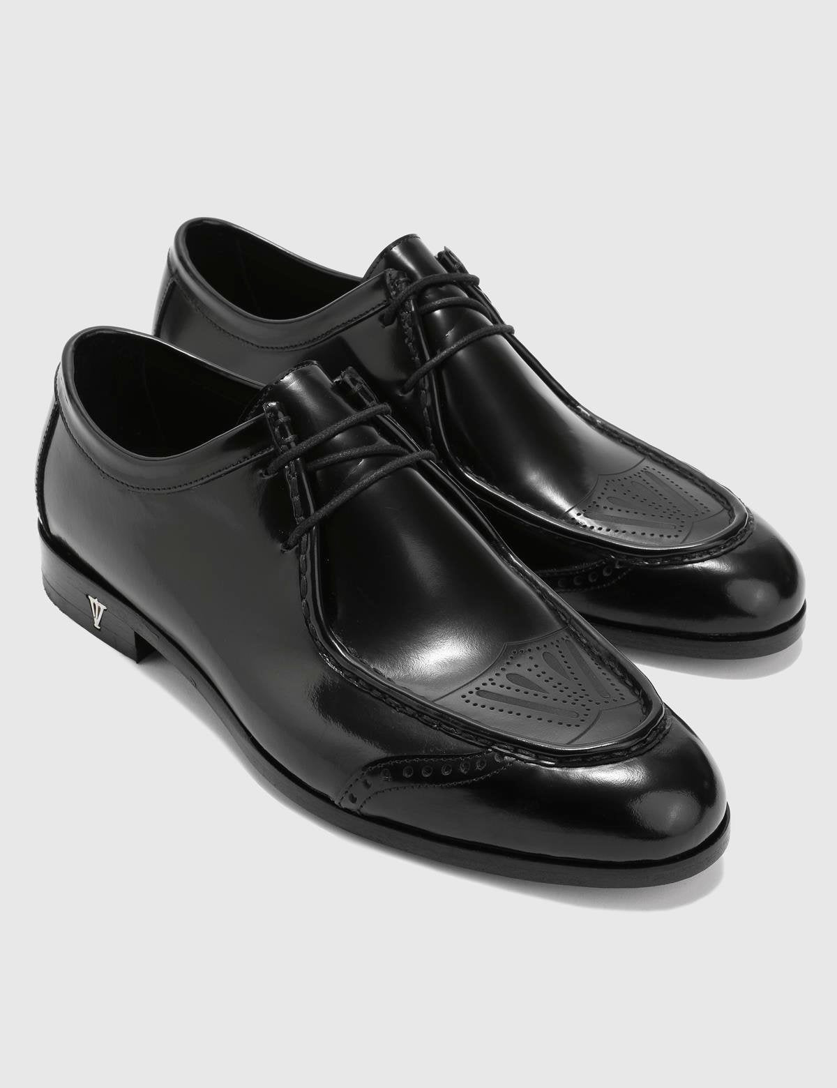 Johan Black Florentic Leather Men's Classic Shoe