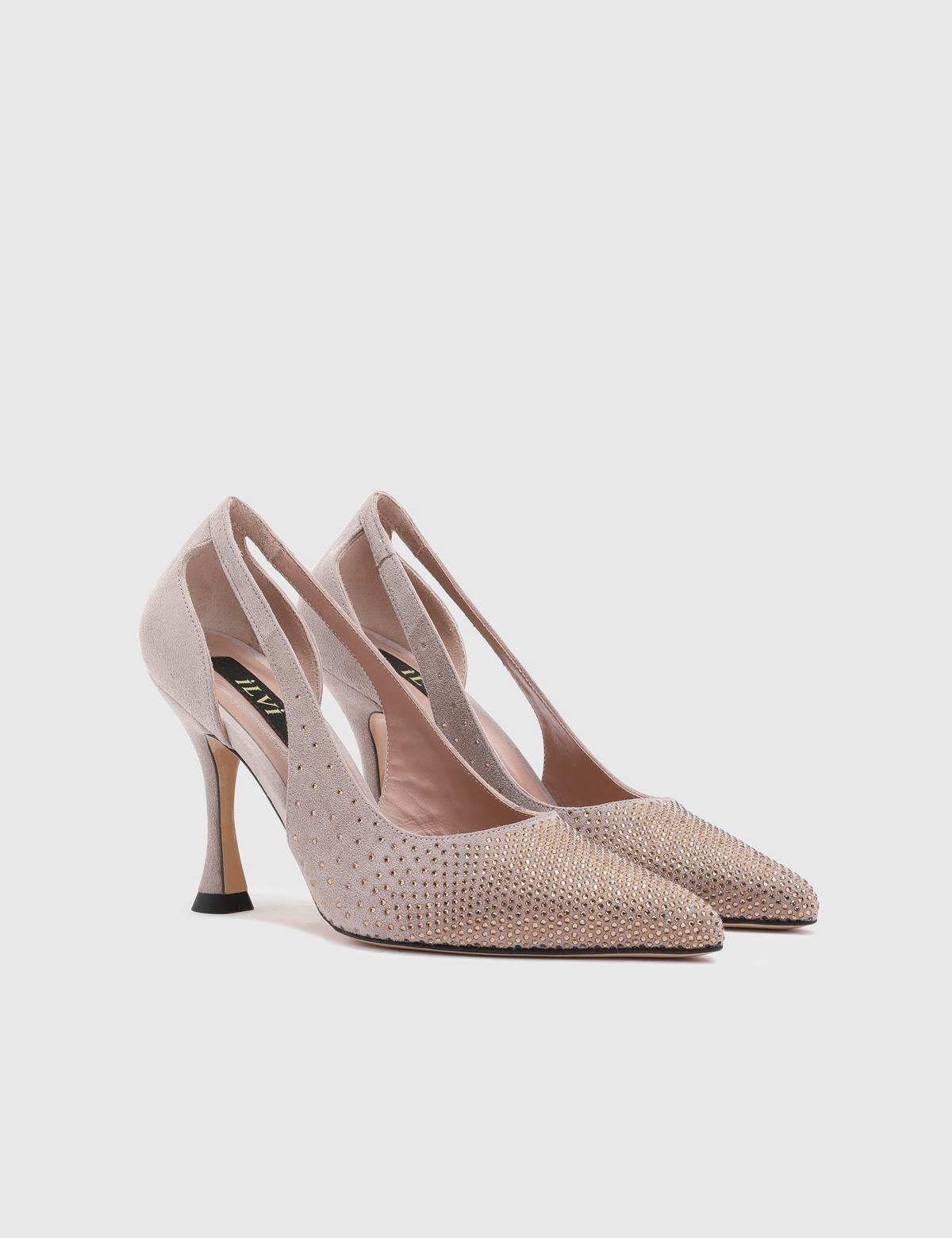 Joris Mink Damen-Pumps aus Wildleder