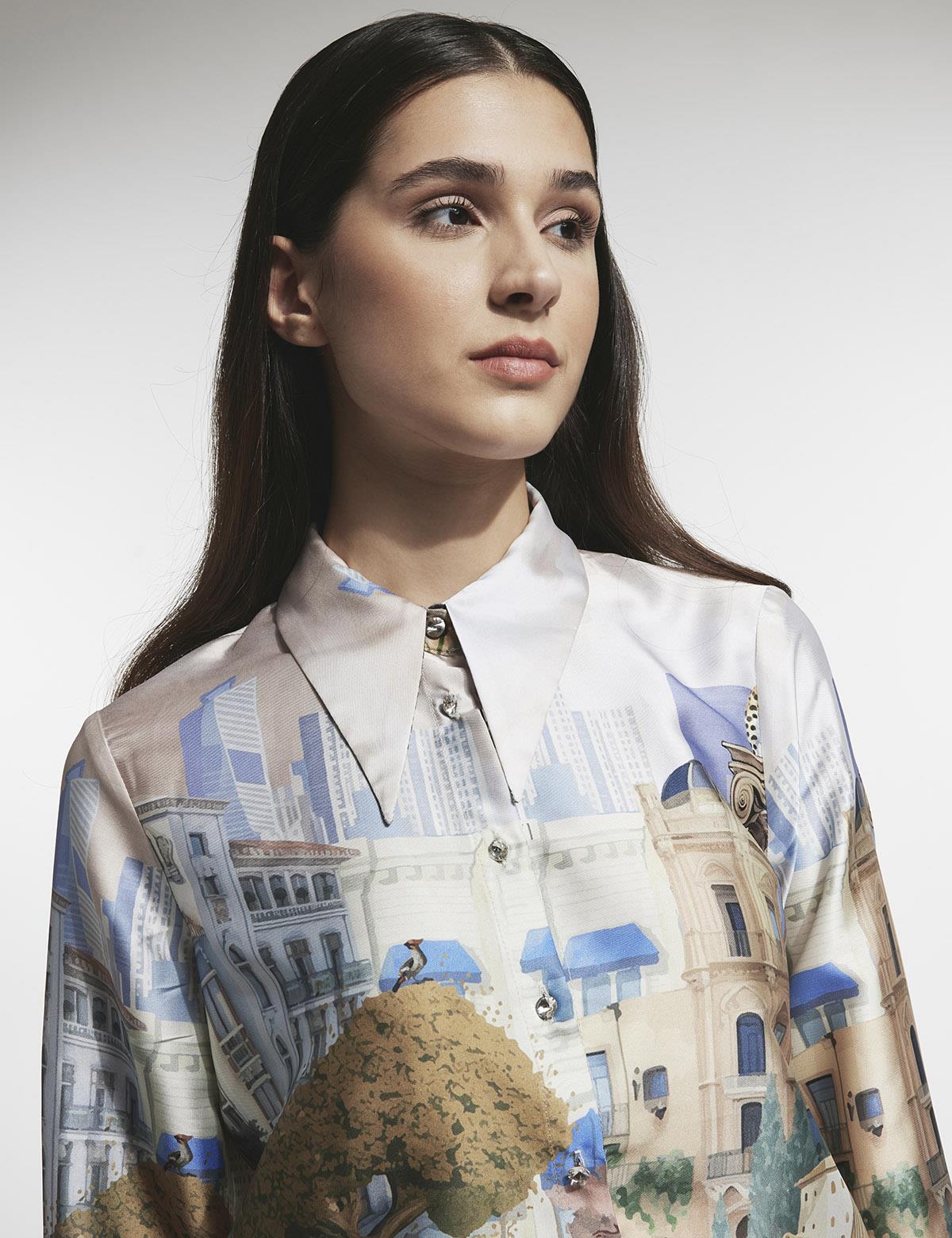 Kate Ecru Women's Shirt