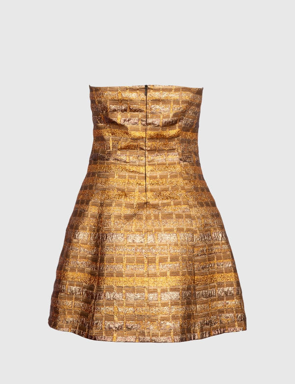 Kımberly Gold Women's Dress