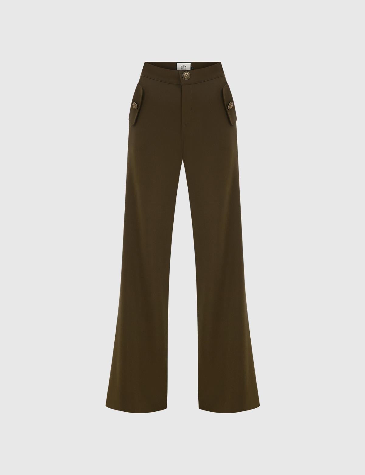 Kiros Khaki Women's Trousers