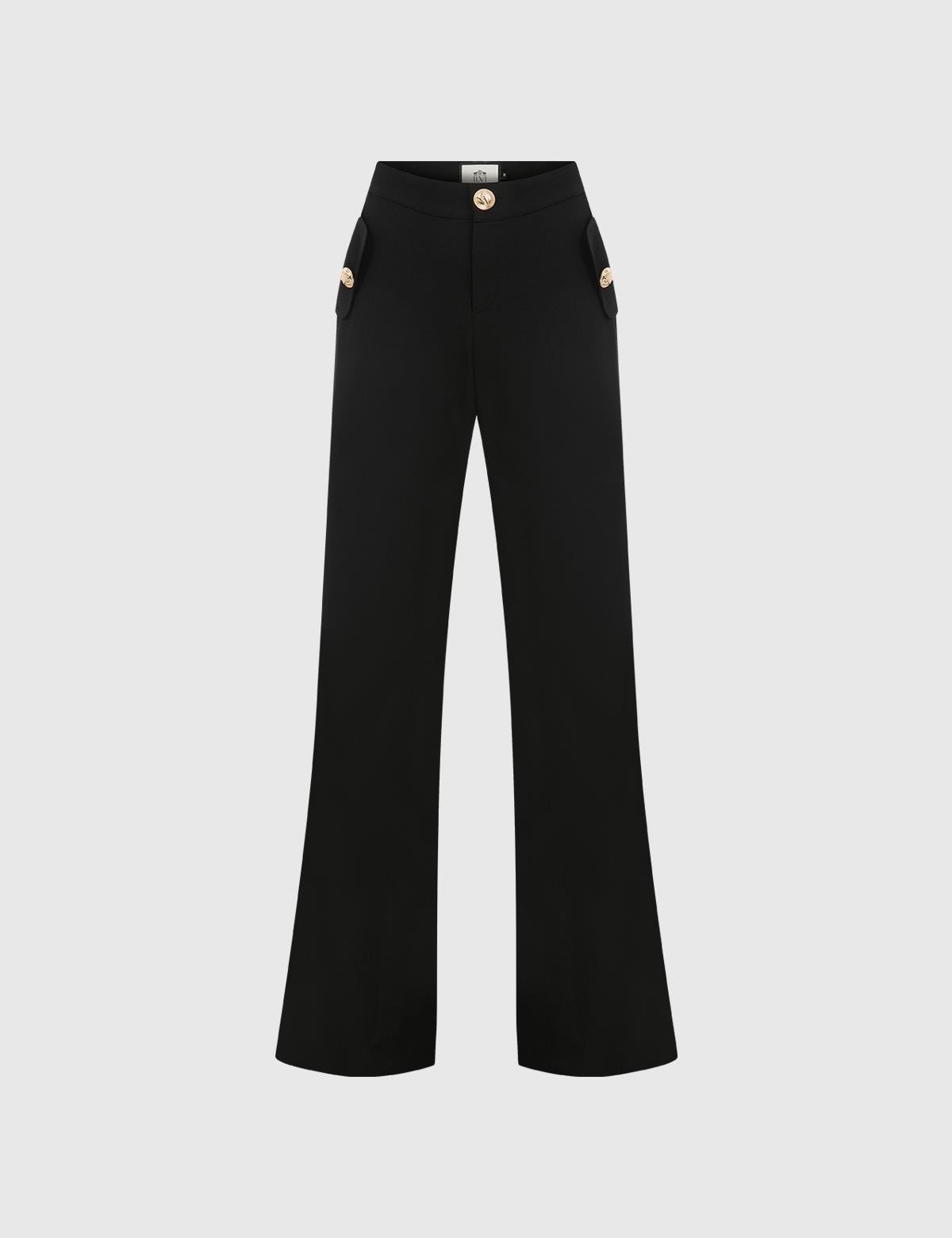 Kiros Black Women's Trousers