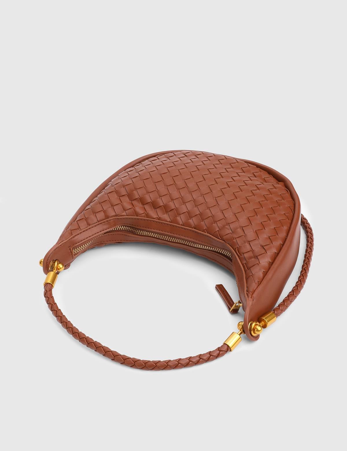 Lavina Saddle Brown Women's Shoulder Bag