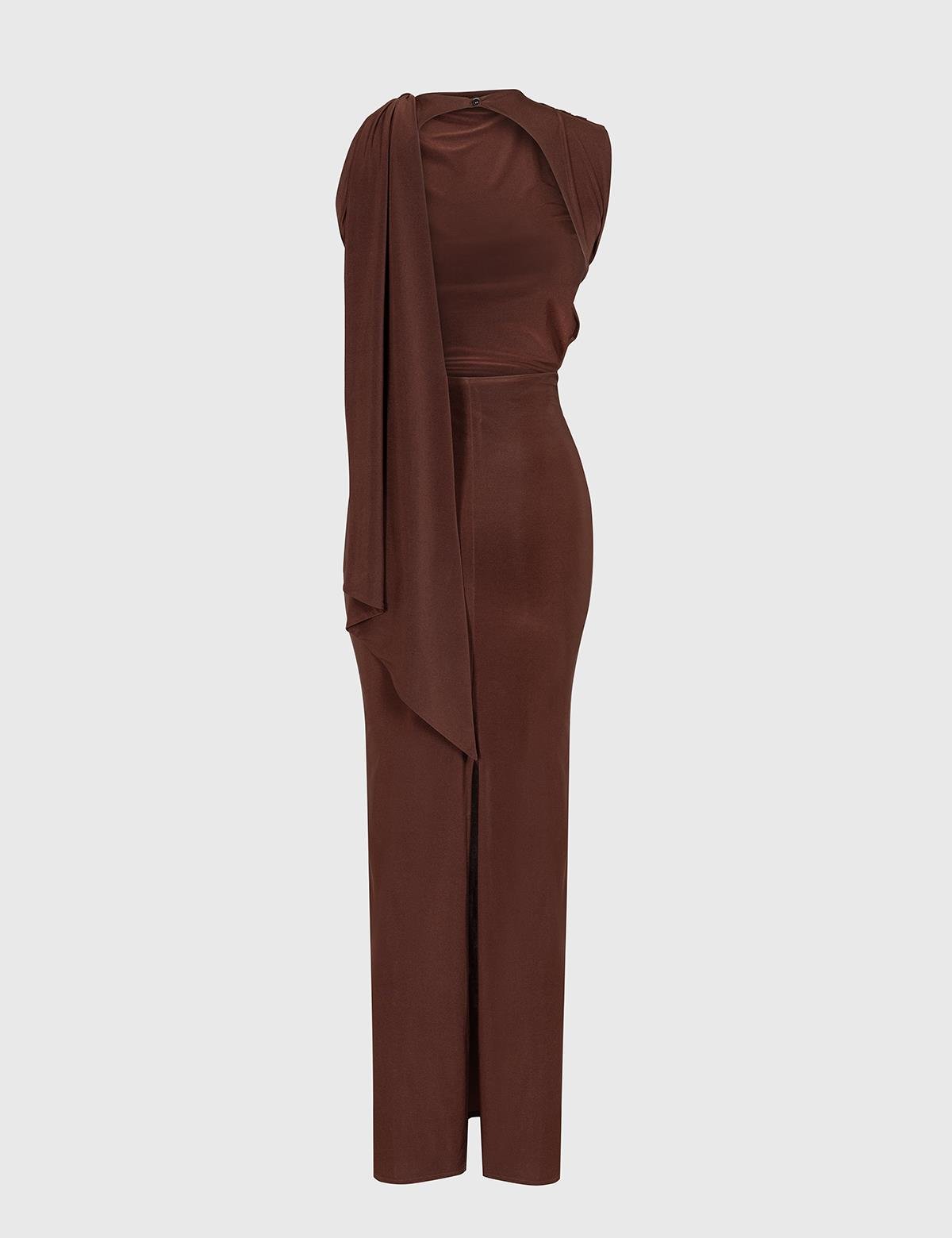 Leizi Brown Women's Dress