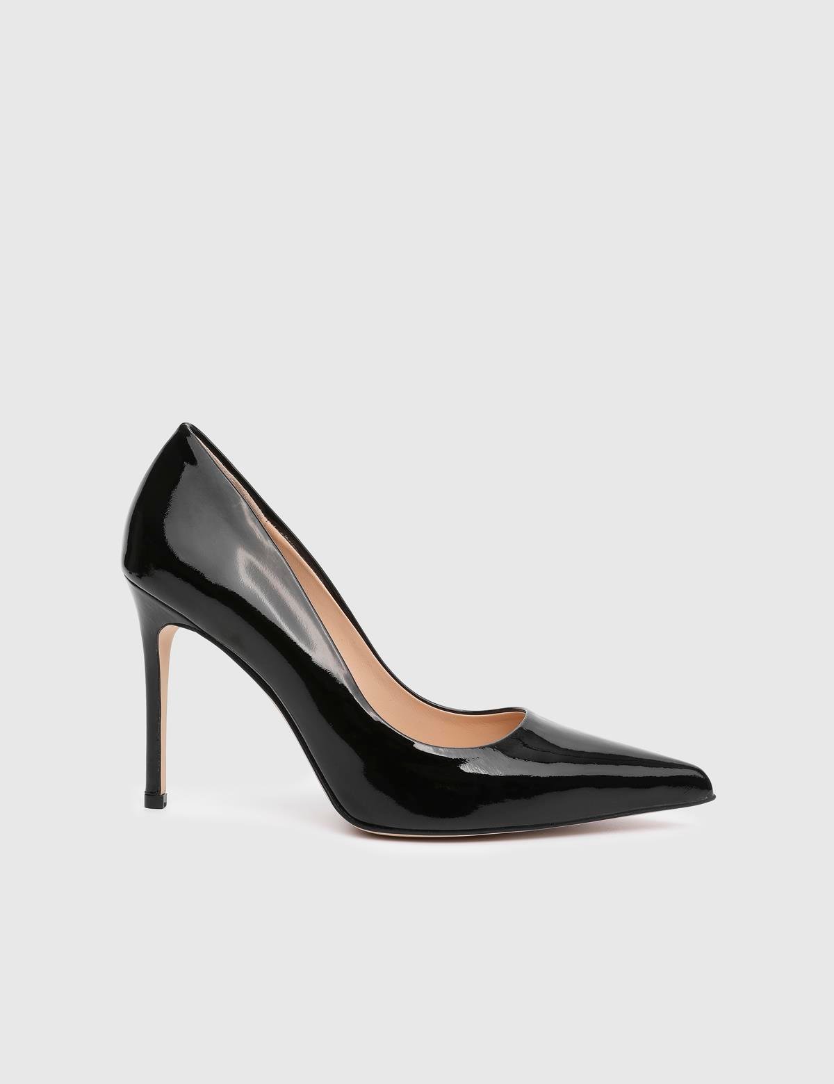Linz Black Patent Leather Women's Stiletto