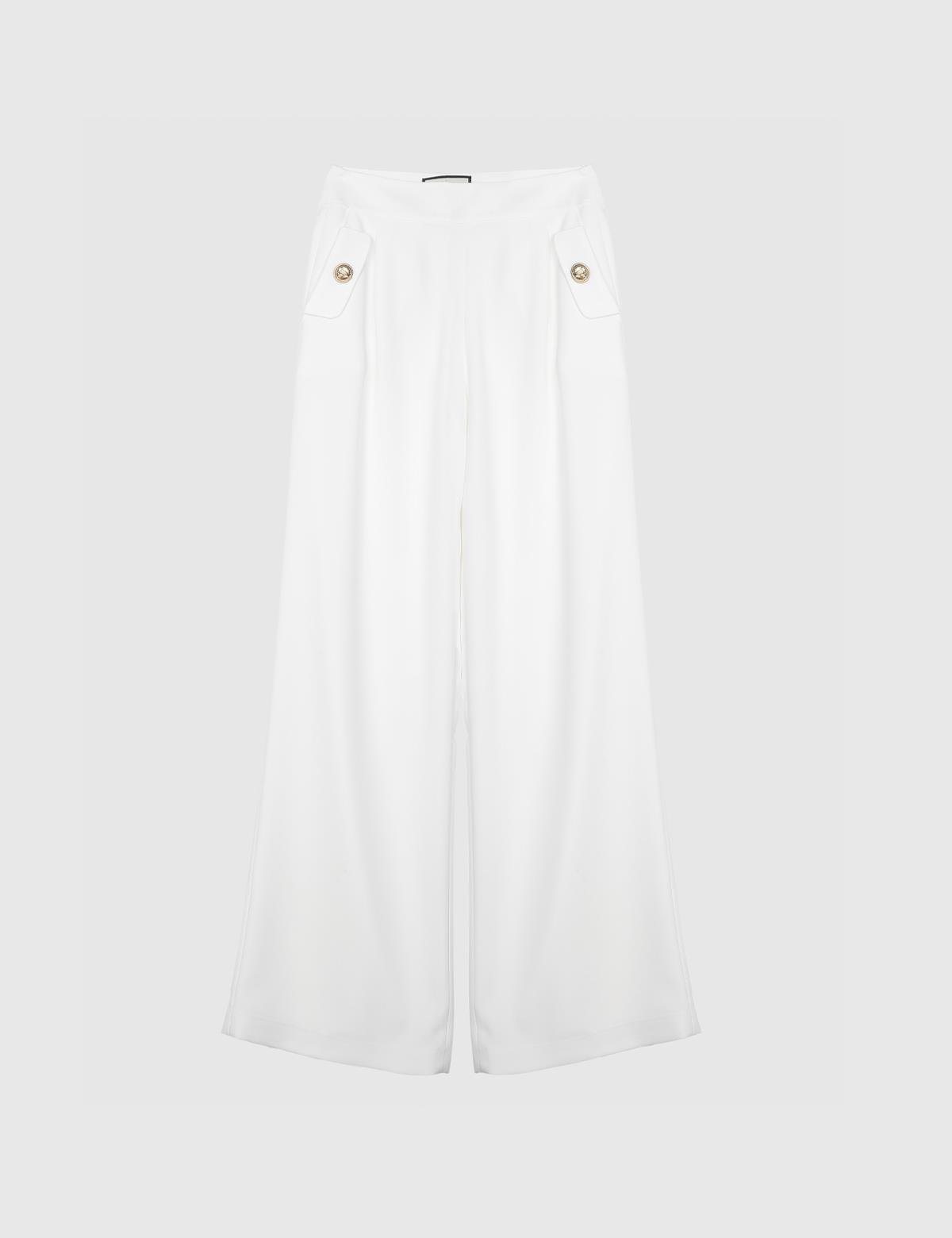 Lissa Ecru Women's Trousers