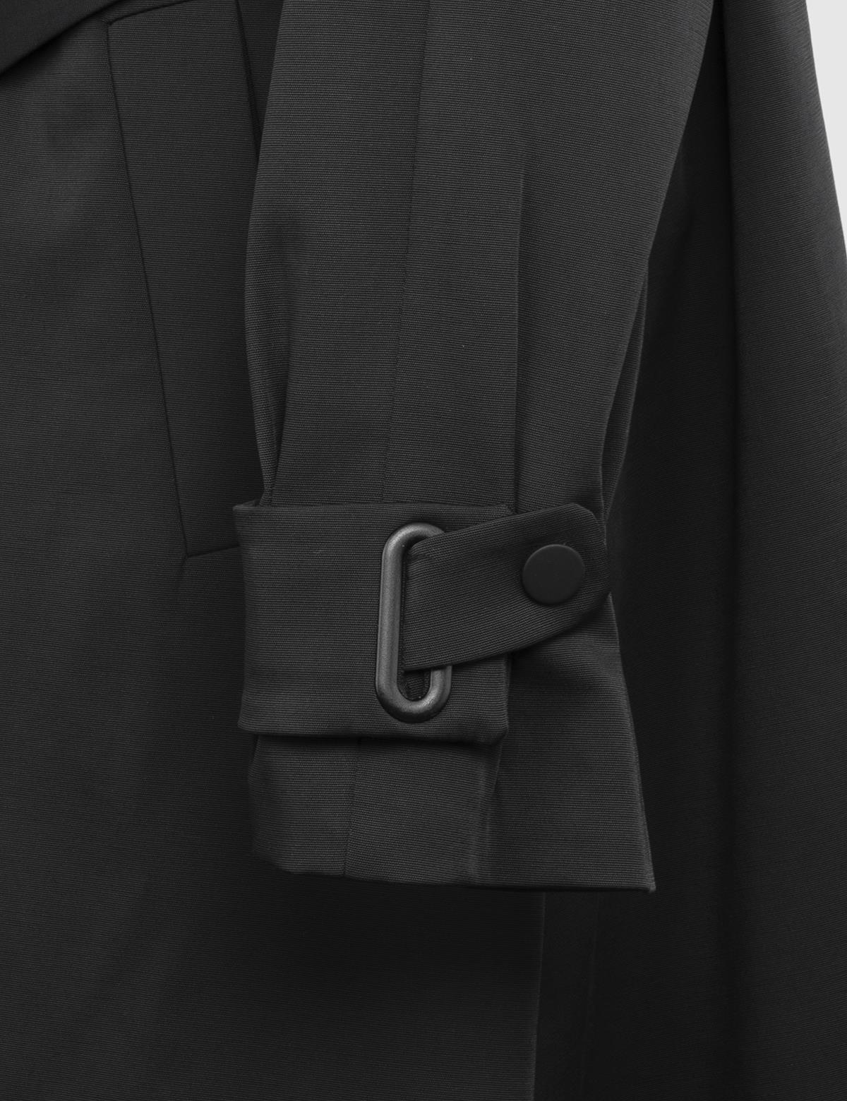 Lodi Black Women's Trench Coat