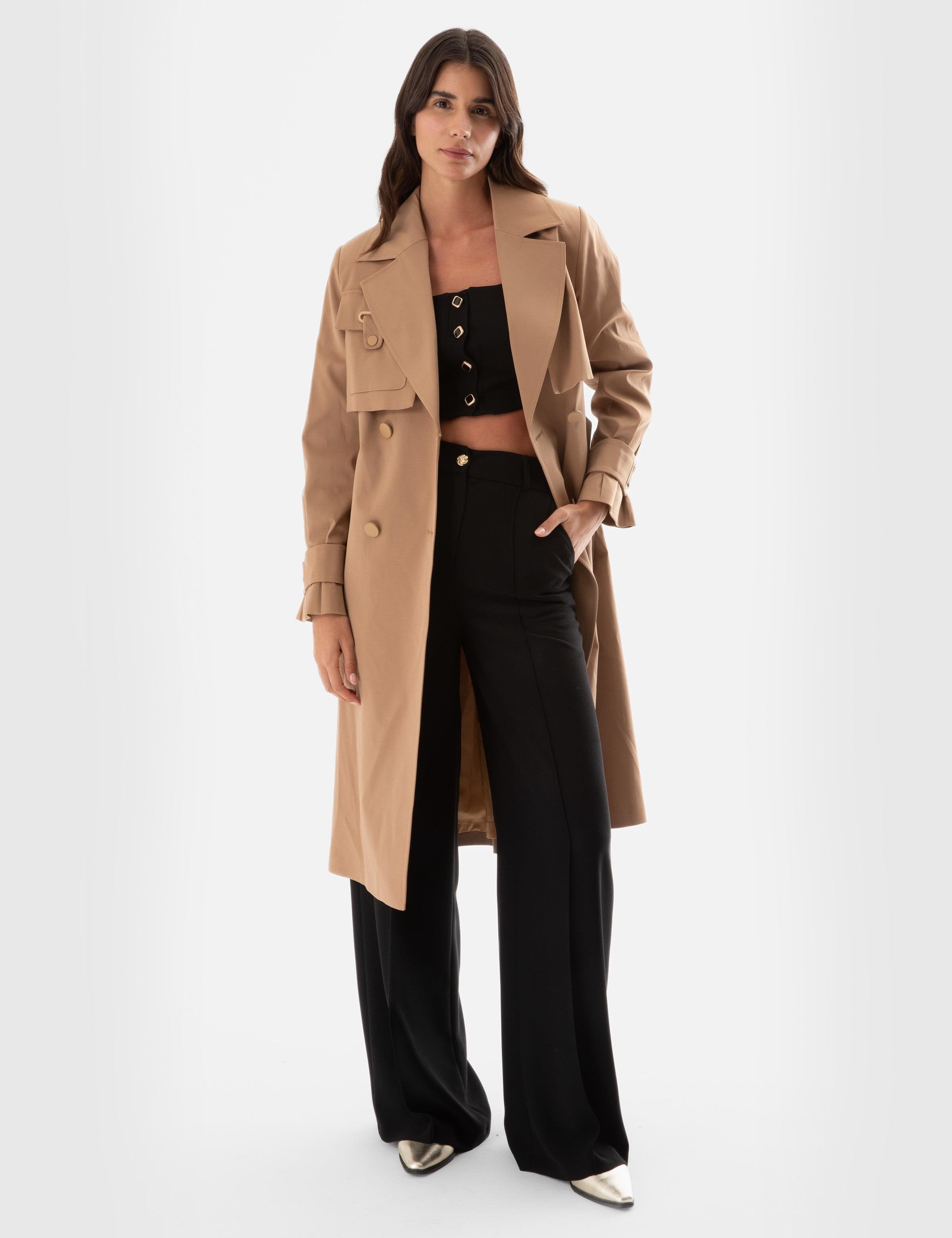 Lodi Camel Trenchcoat für Damen