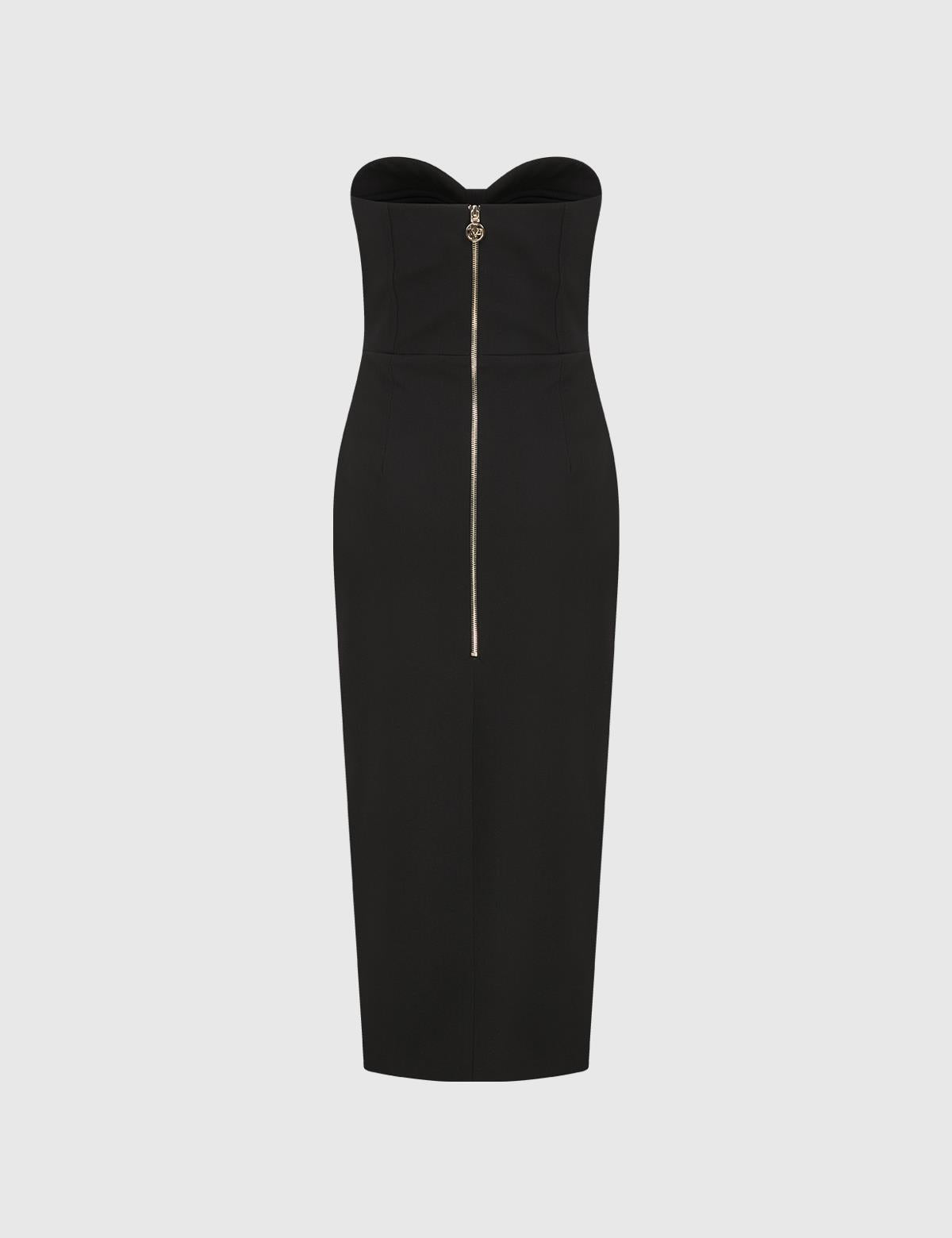 Madeliene Schwarzes Damenkleid