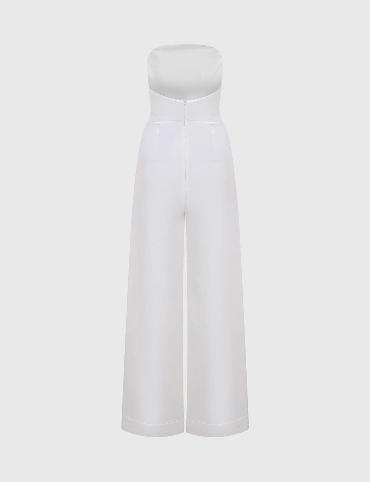 Malone Ecru Women's Jumpsuit