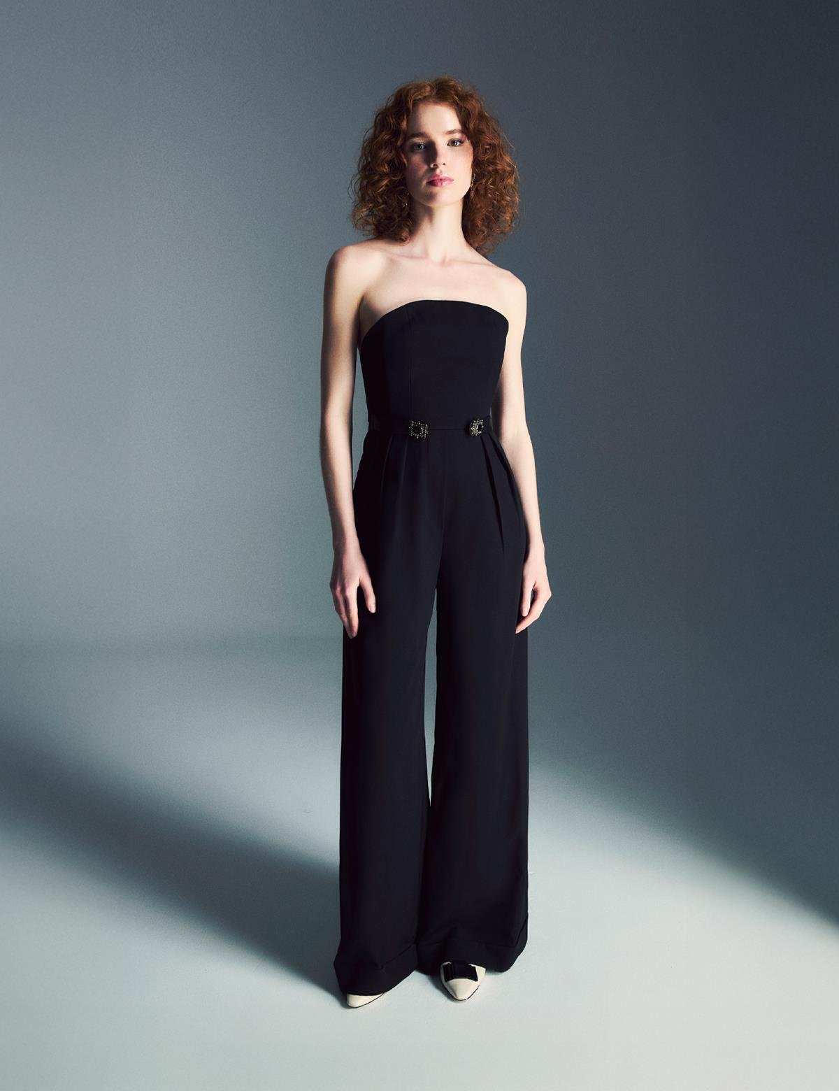 Malone Black Women's Jumpsuit