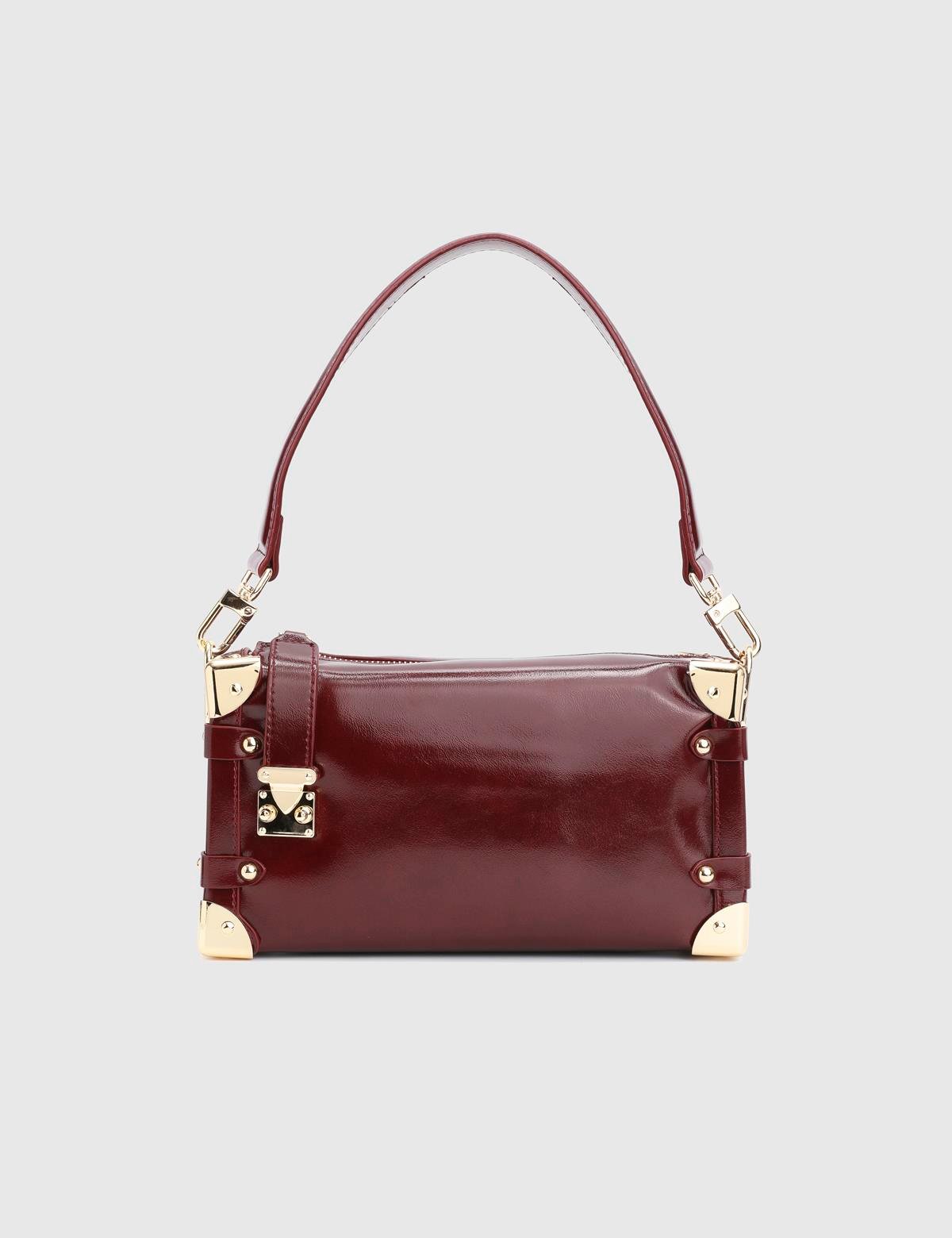 Maron Burgundy Women's Shoulder Bag