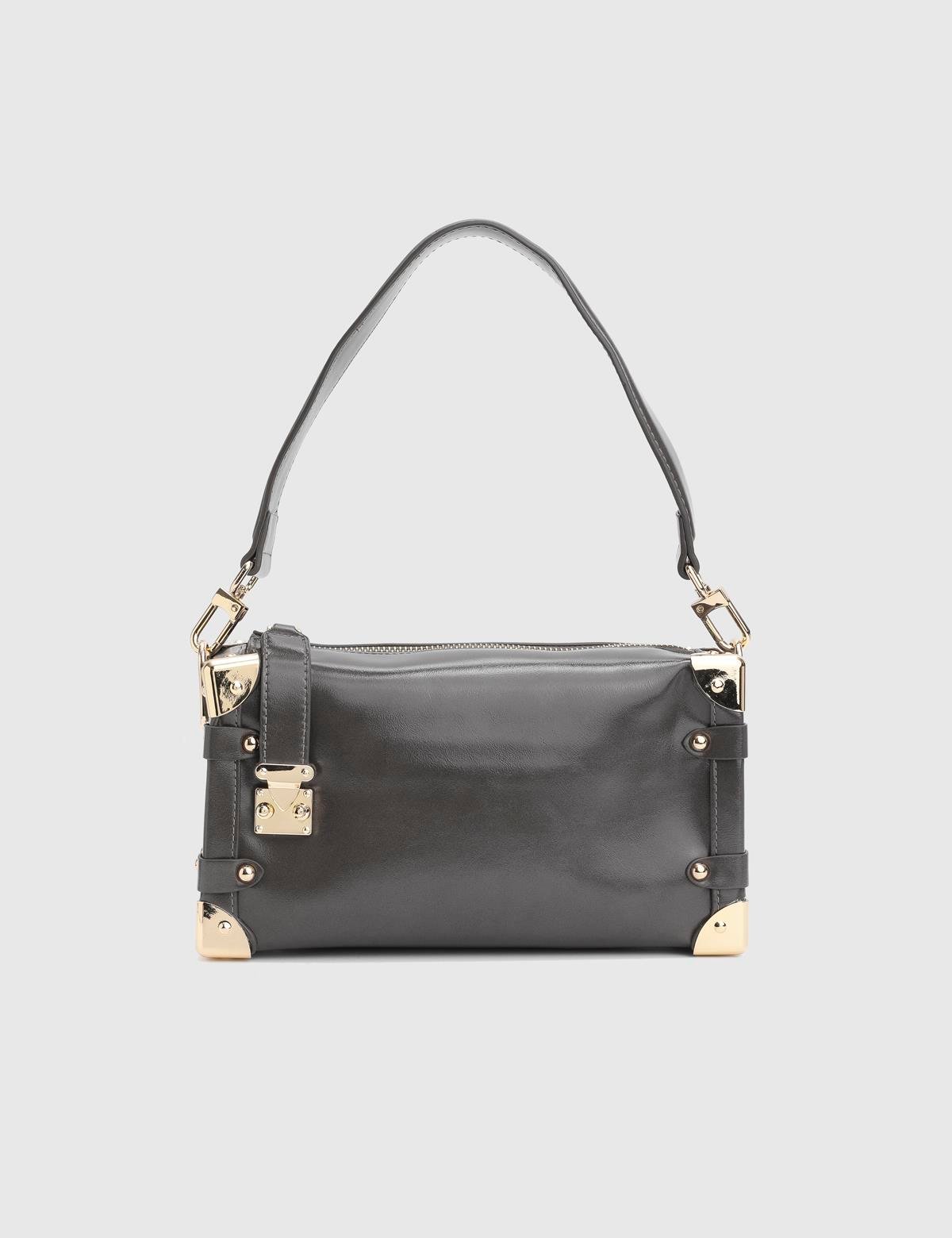 Maron Grey Women's Shoulder Bag