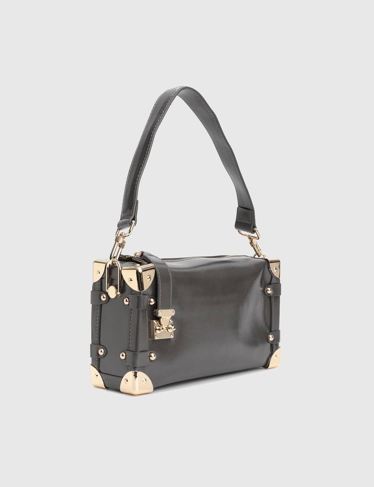 Maron Grey Women's Shoulder Bag