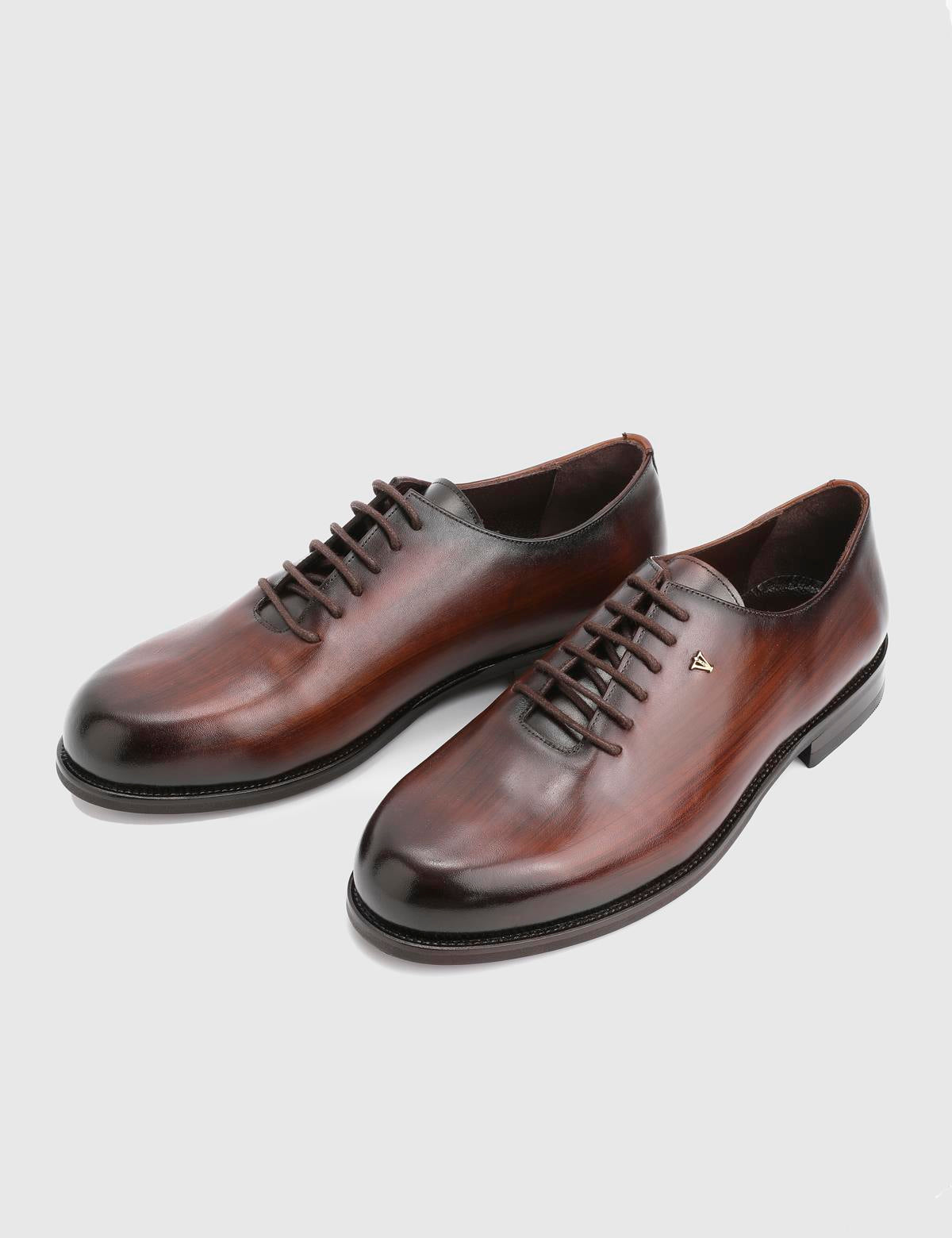 Marston Saddle Brown Leather Men's Oxford