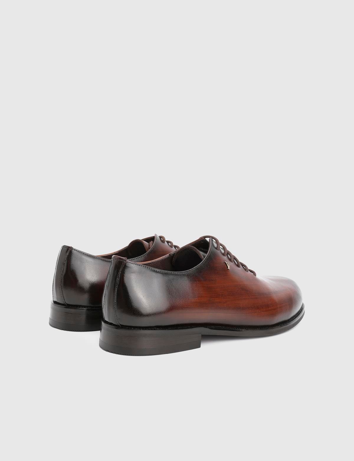 Marston Saddle Brown Leather Men's Oxford