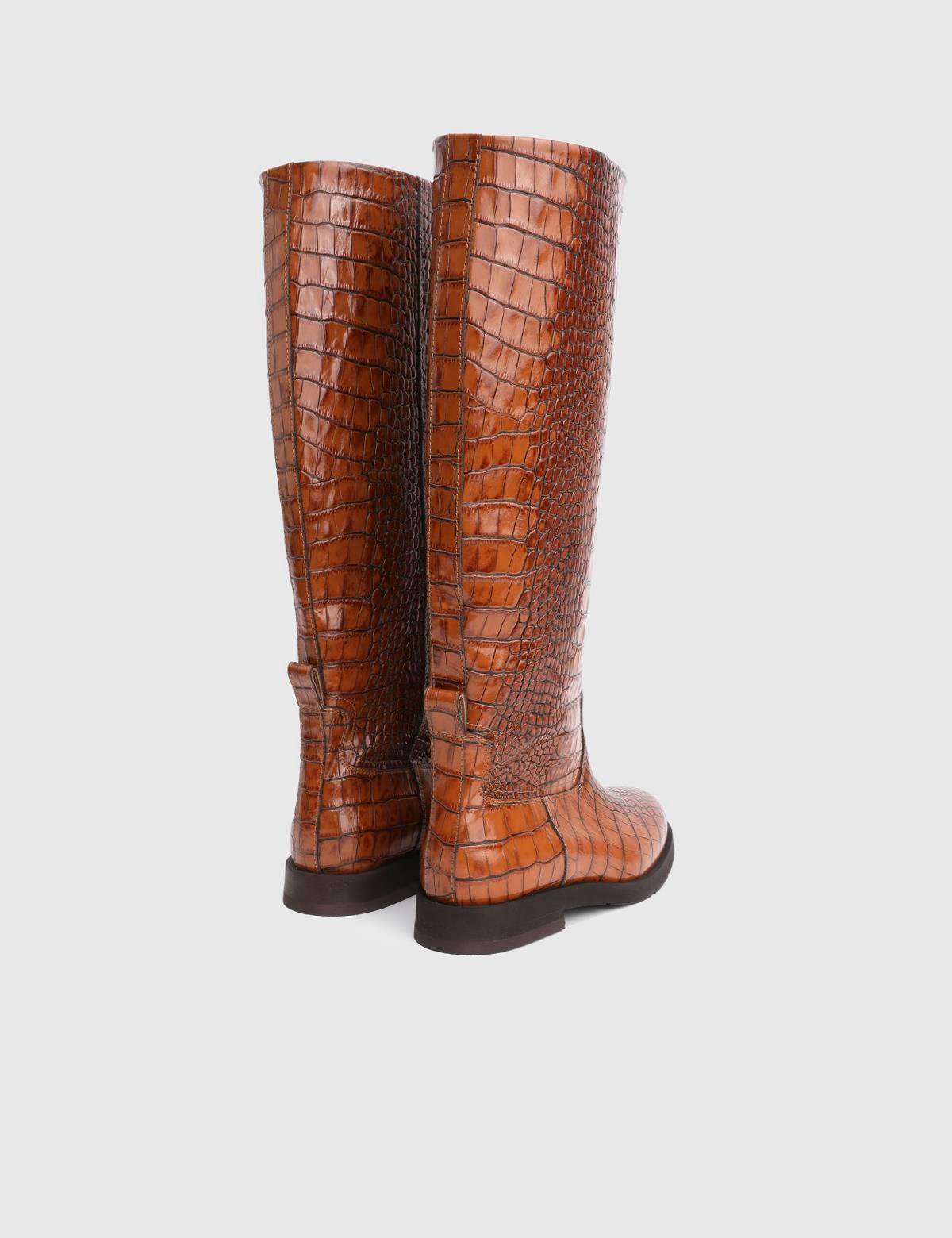 Mavros Saddle Brown Women's High Boot