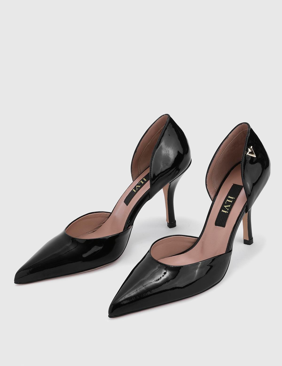 Melina Black Patent Leather Women's Pump