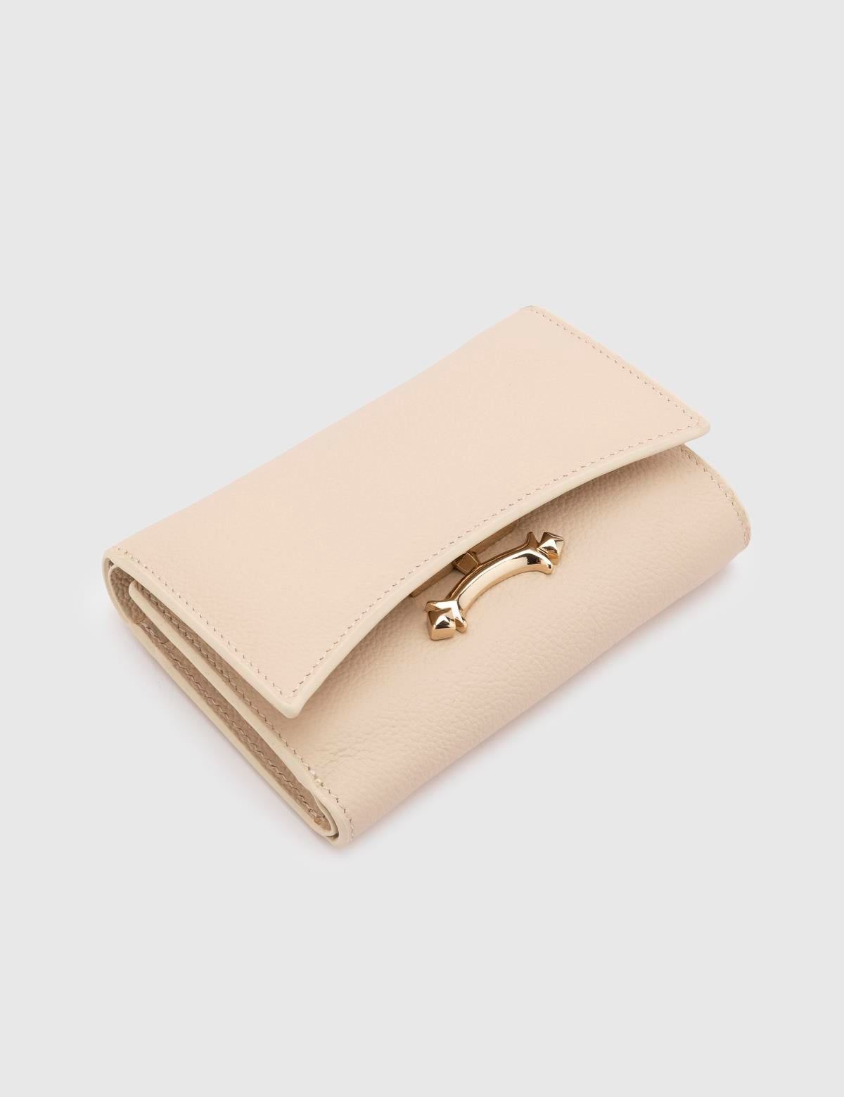 Merrill Beige Floater Leather Women's Wallet