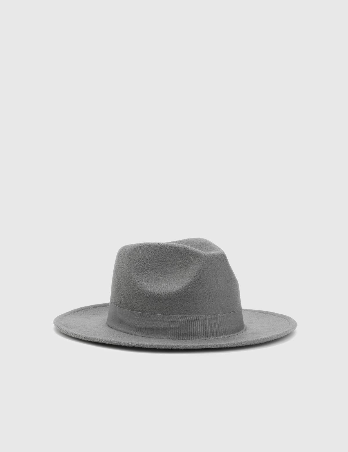 Minako Grey Cashmere Women's Hat