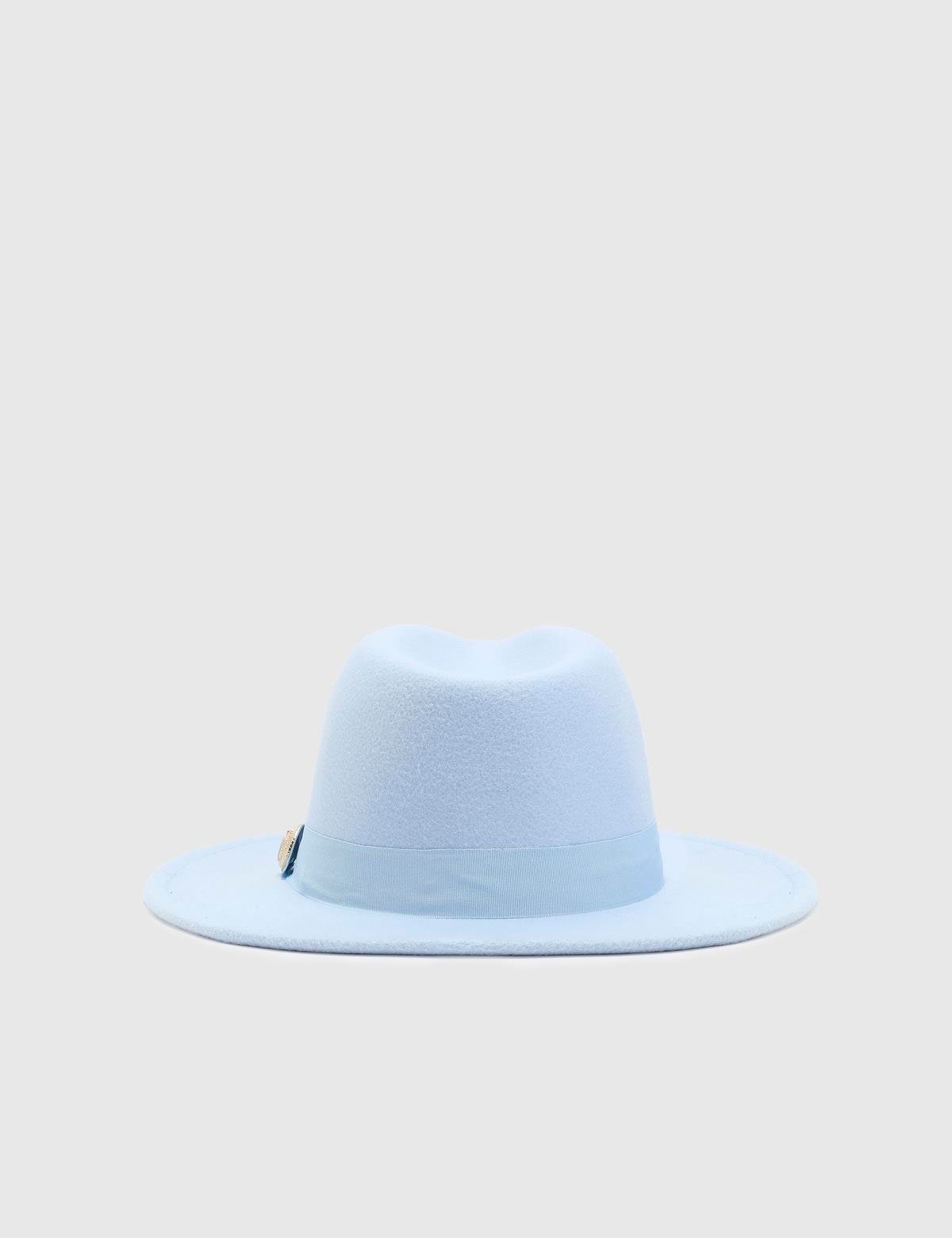 Minako Blue Cashmere Women's Hat