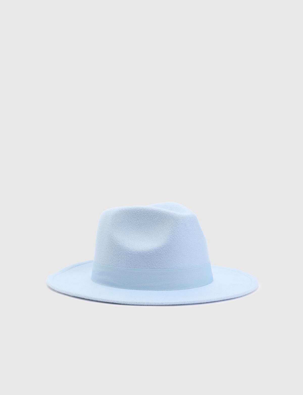 Minako Blue Cashmere Women's Hat