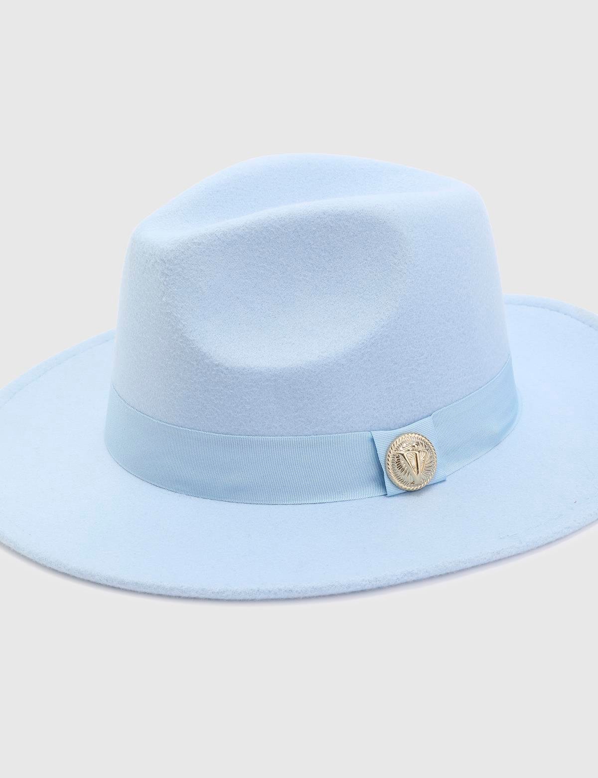 Minako Blue Cashmere Women's Hat