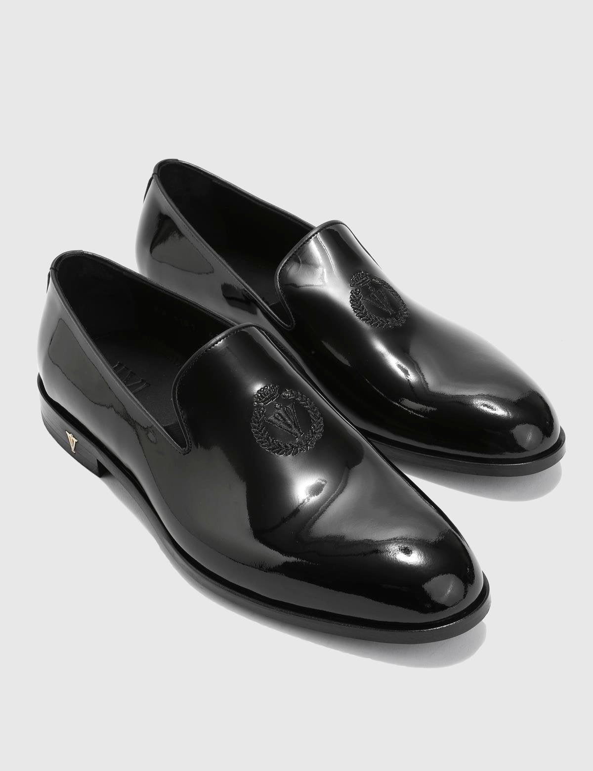 Moreno Black Patent Leather Men's Tuxedo Shoe