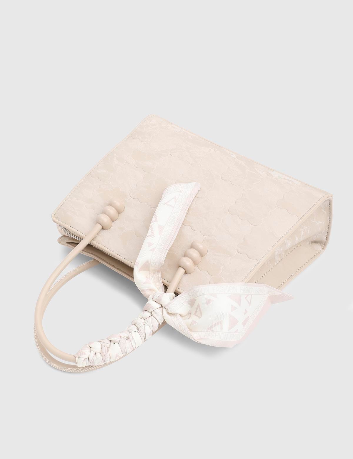 Nanda Beige Women's Handbag