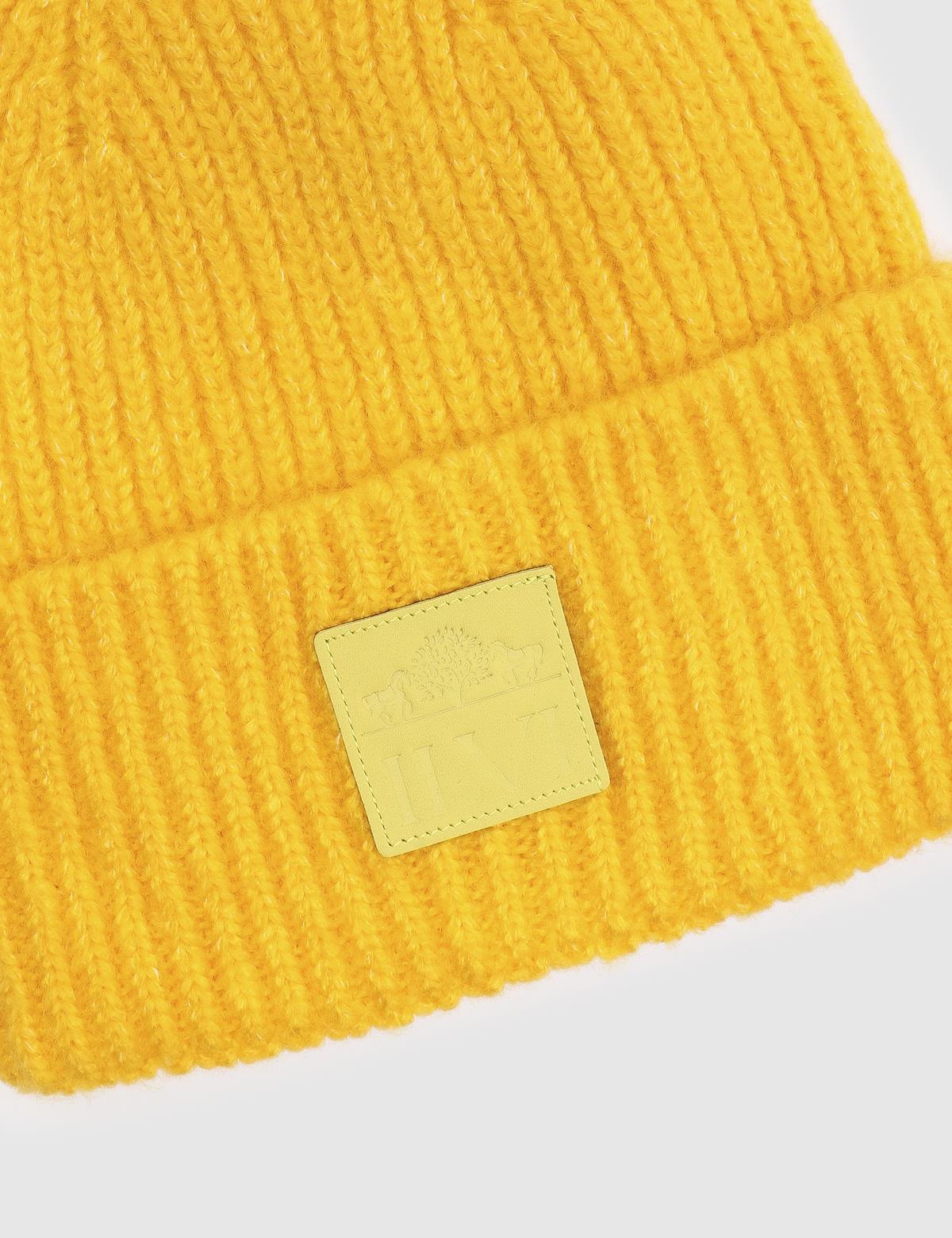 Odette Yellow Unisex Beret