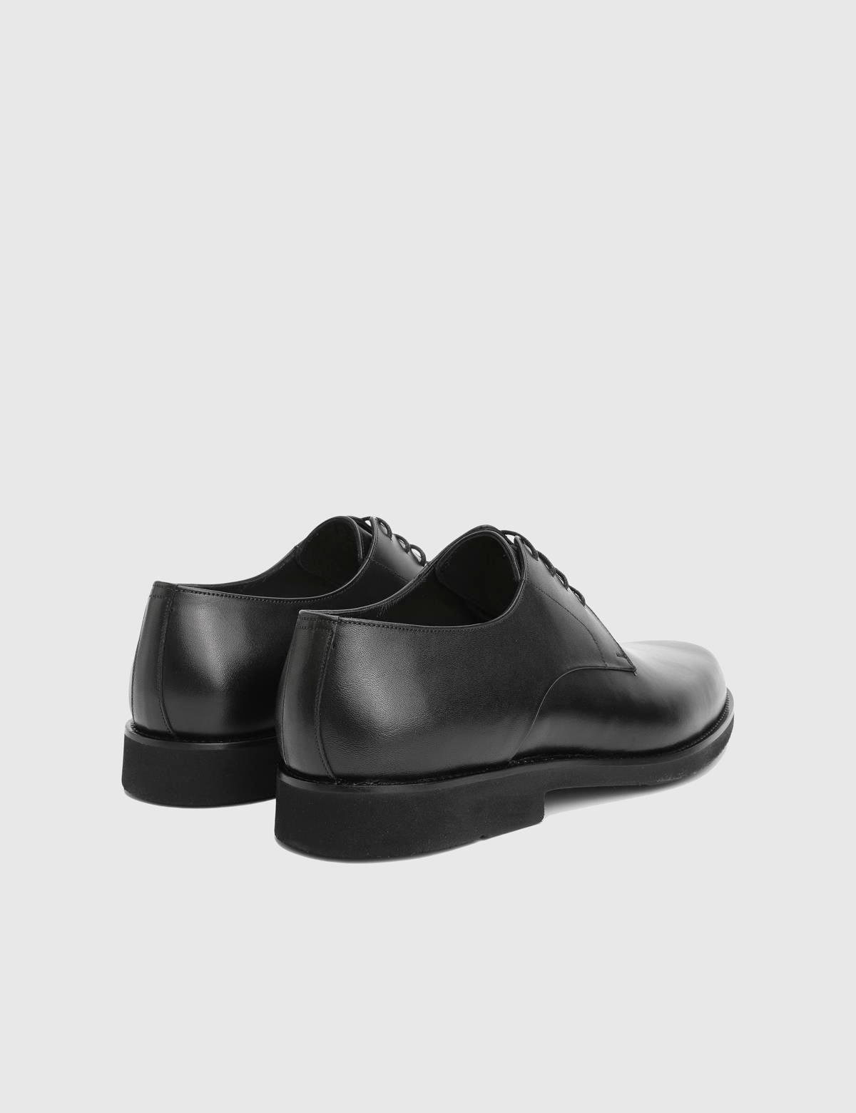 Pablo Black Leather Men's Classic Shoe