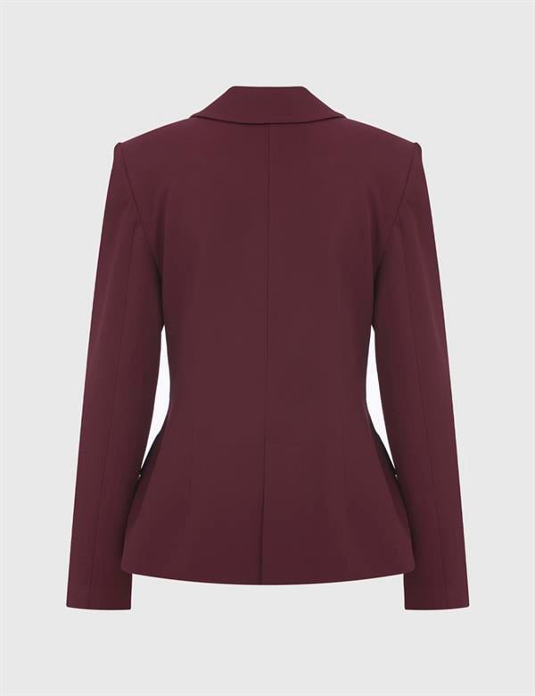 Patrice Burgundy Women's Jacket