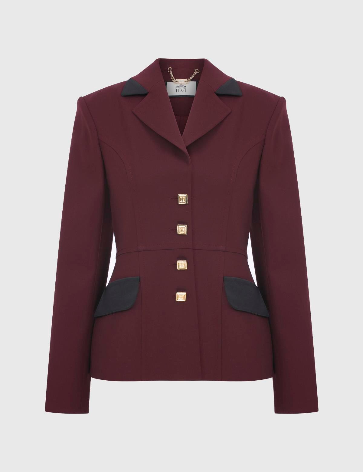 Patrice Burgundy Women's Jacket