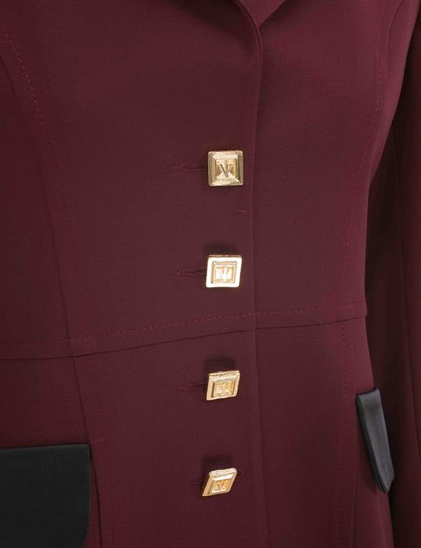 Patrice Burgundy Women's Jacket