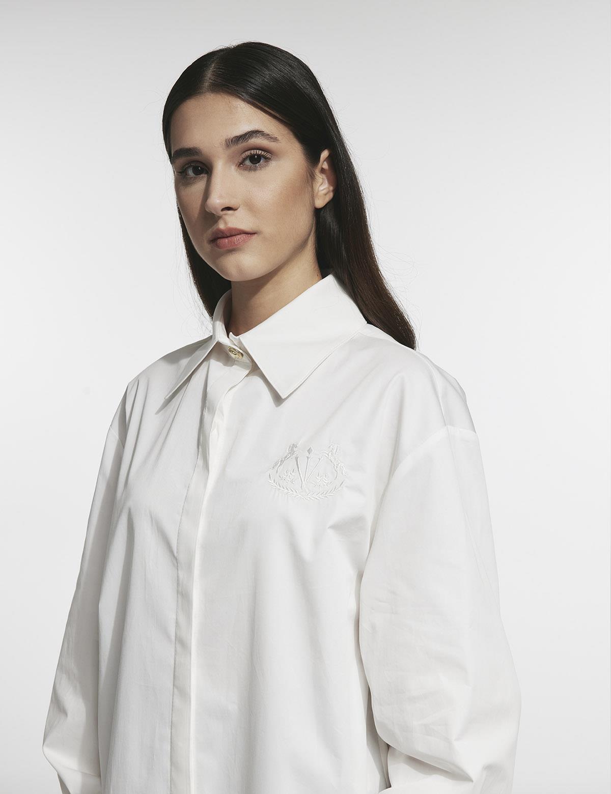 Pega White Women's Shirt
