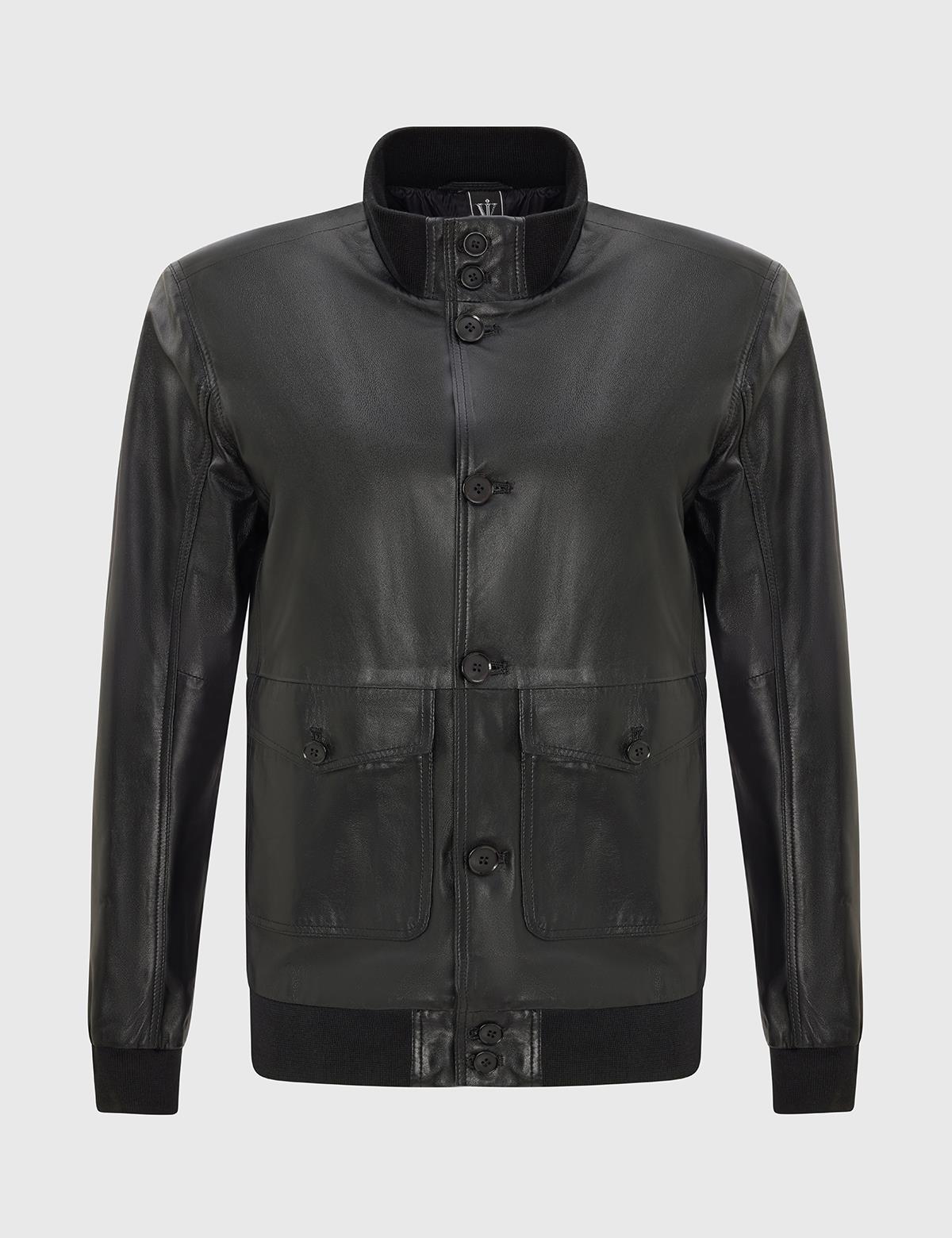 Percival Black Men's Leather Jacket