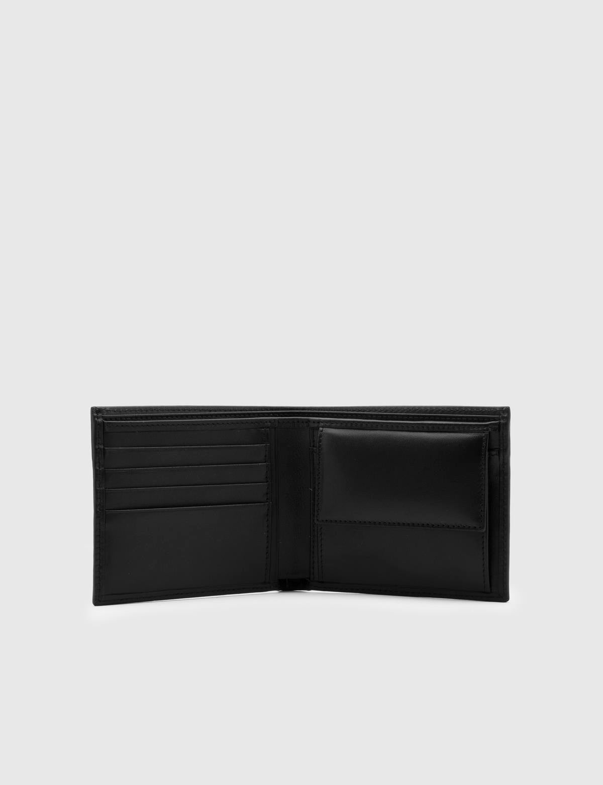 Percy Black Leather Men's Wallet