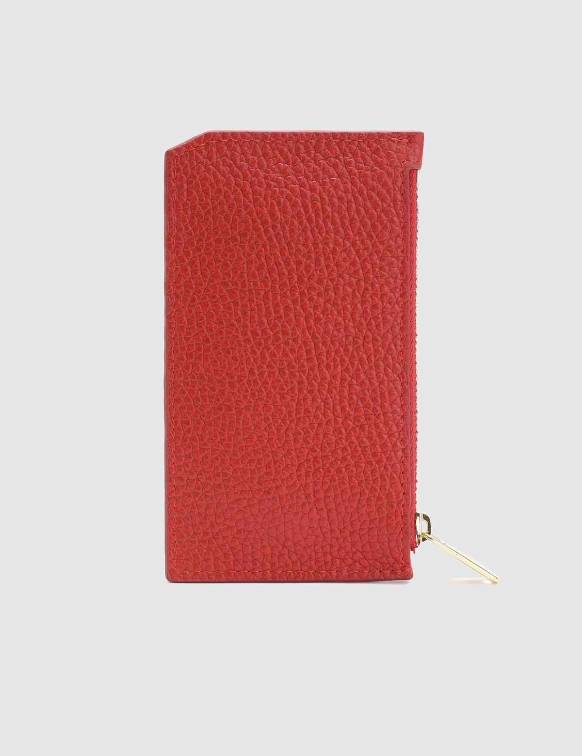 Pereira Roter Floater Leder Unisex Kartenhalter