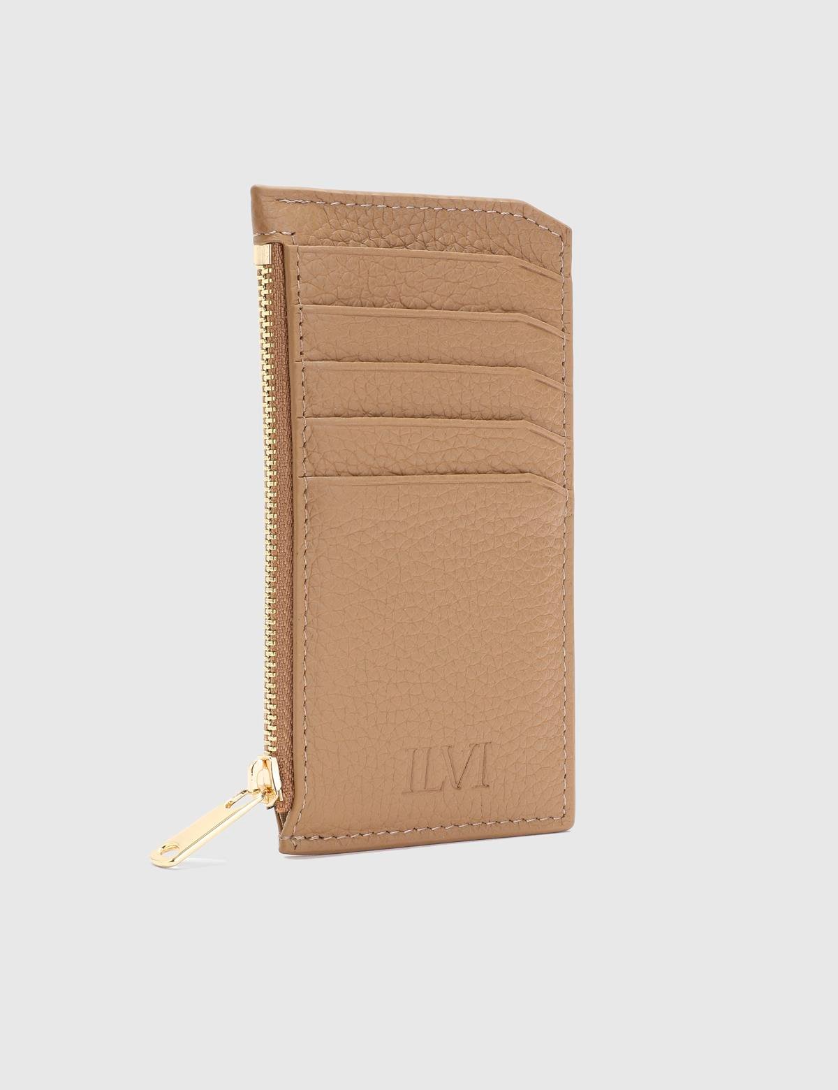 Pereira Mink Floater Leather Unisex Card Holder