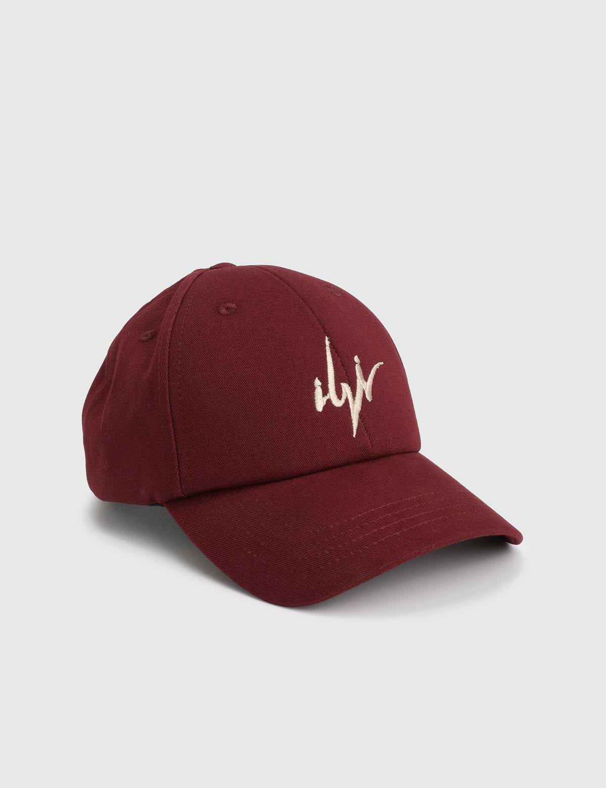Peta Burgundy Unisex Gabardine Cap