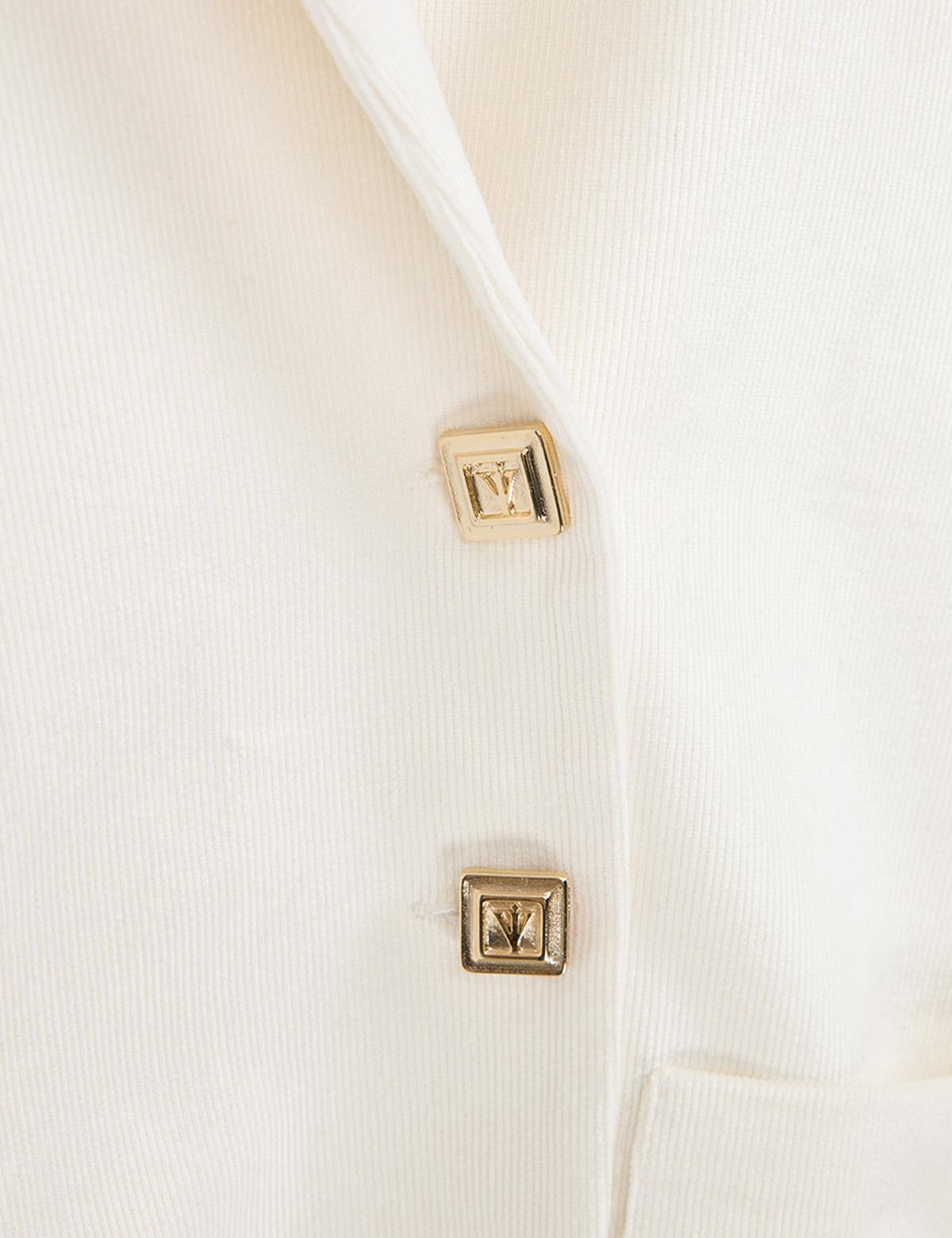 Petro Ecru Women's Oversized Jacket