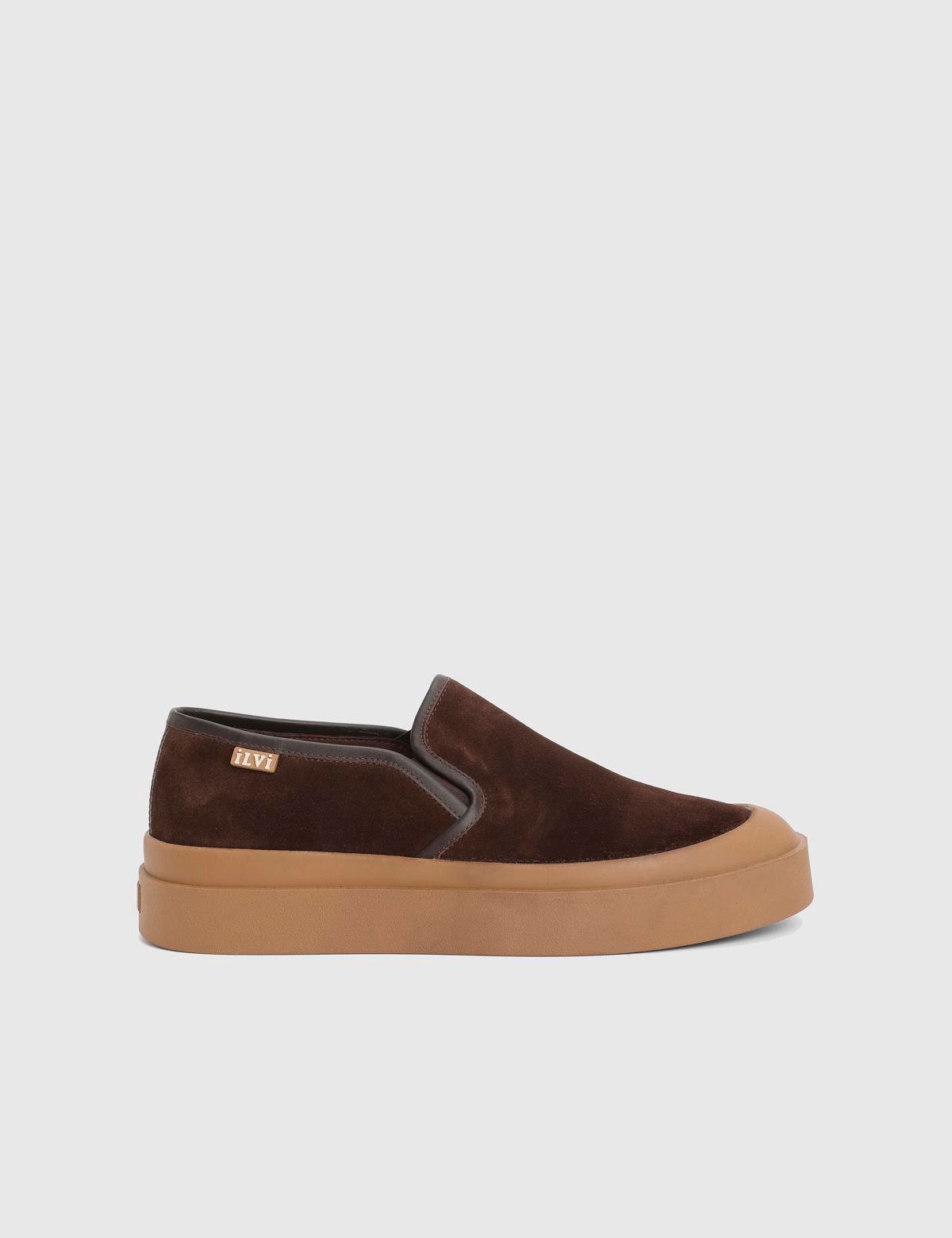 Rang Brown Suede Leather Men's Sneaker